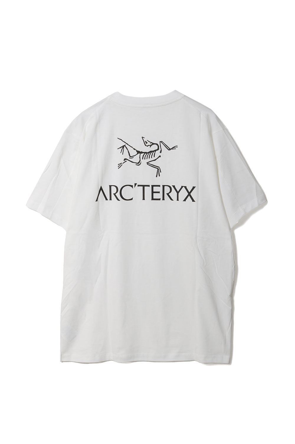 Kragg SL Cotton Bird Word SS M - White Light / Black (X00000953503) Arc&rsquo;teryx(アークテリクス)｜Deepinsideinc.Store