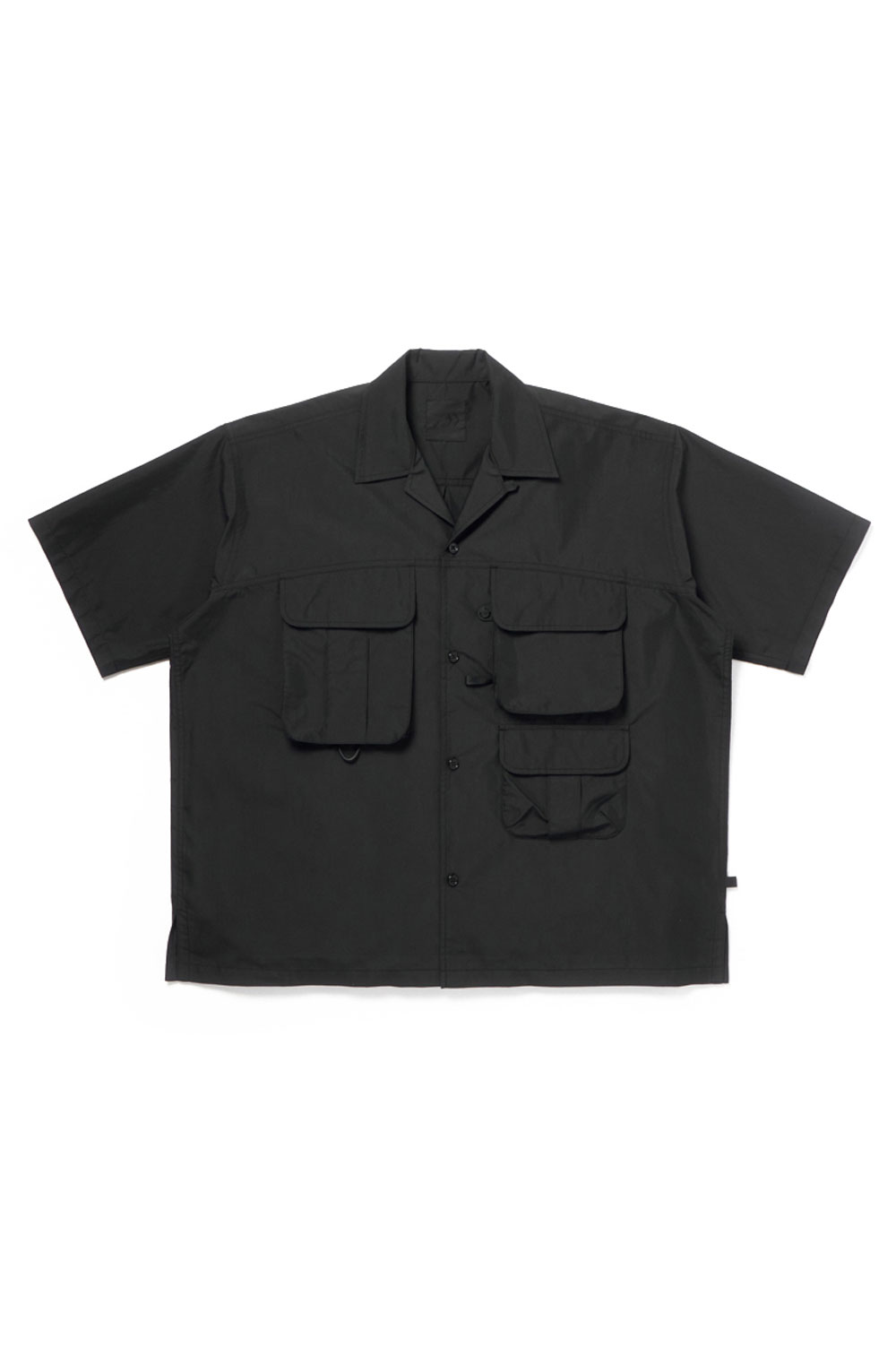 TECH MULTI TOOL POCKET SHIRT S/S SOLID - BLACK (BE-86026) DAIWA PIER39(ダイワ ピア39)