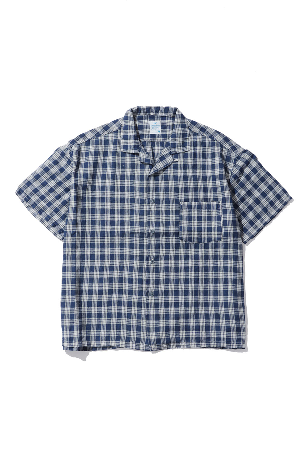 【P10倍】LINEN PALAKA KAIKIN SHIRT / NAVY (パソコン-002-3862) Porter Classic(ボーイ古典派音楽)