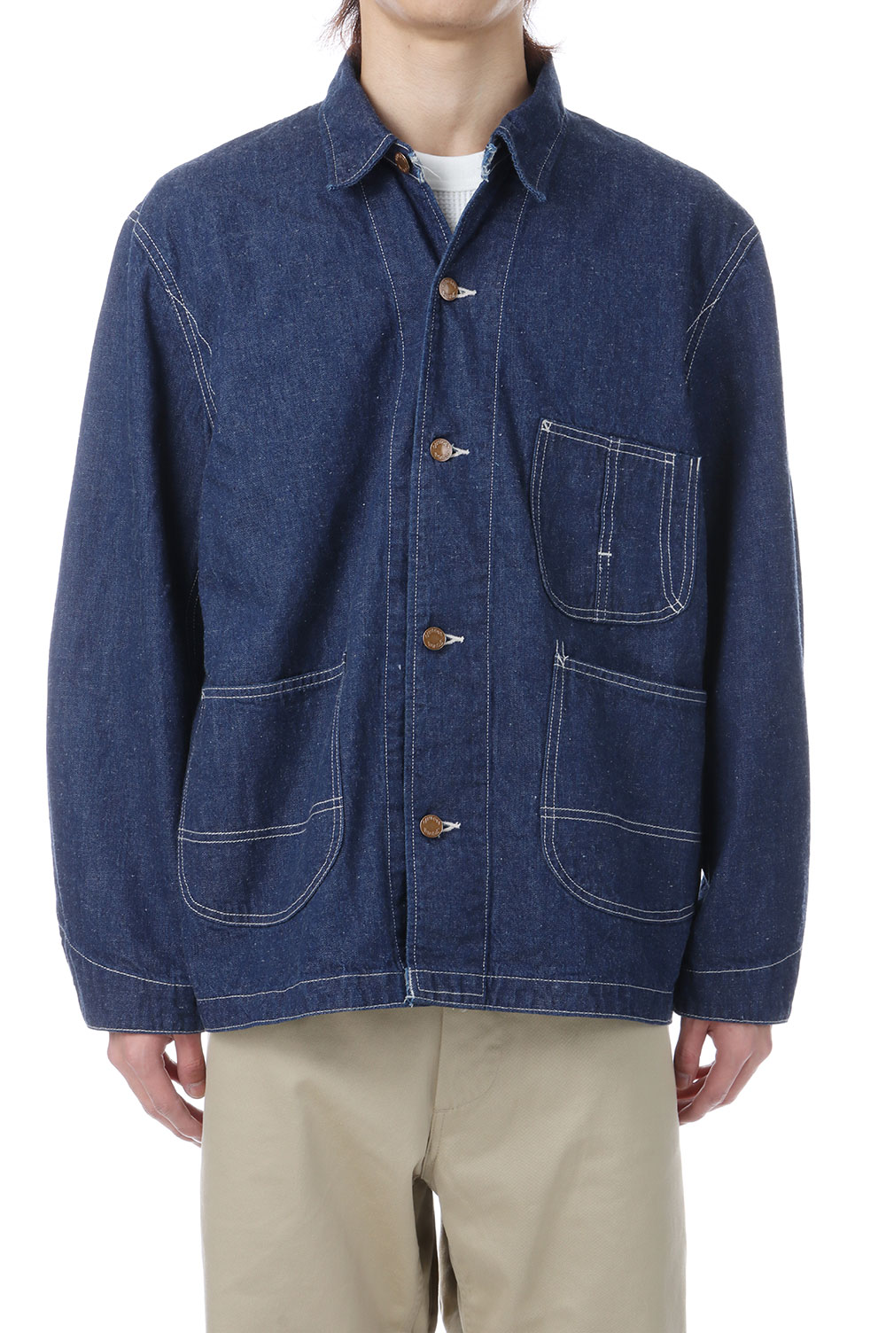 9.5薬局衡オンス Nepped Denim Coverall - ONE WASH (RN1026SDQ) Remi Relief(レミレリーフ)