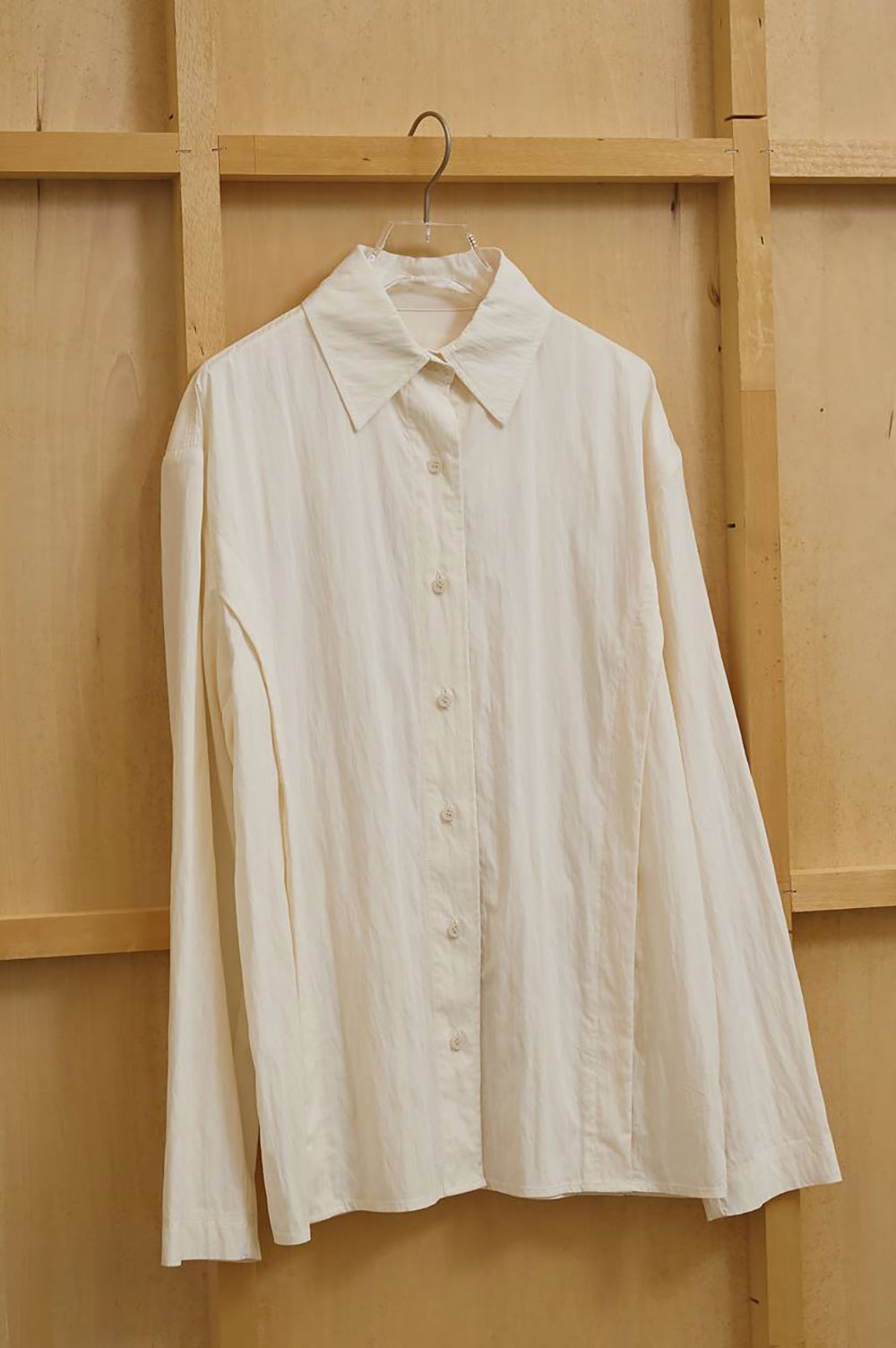 Sidetuck Silky Shirts -ECRU (12610410) Todayful(トゥデイフル)