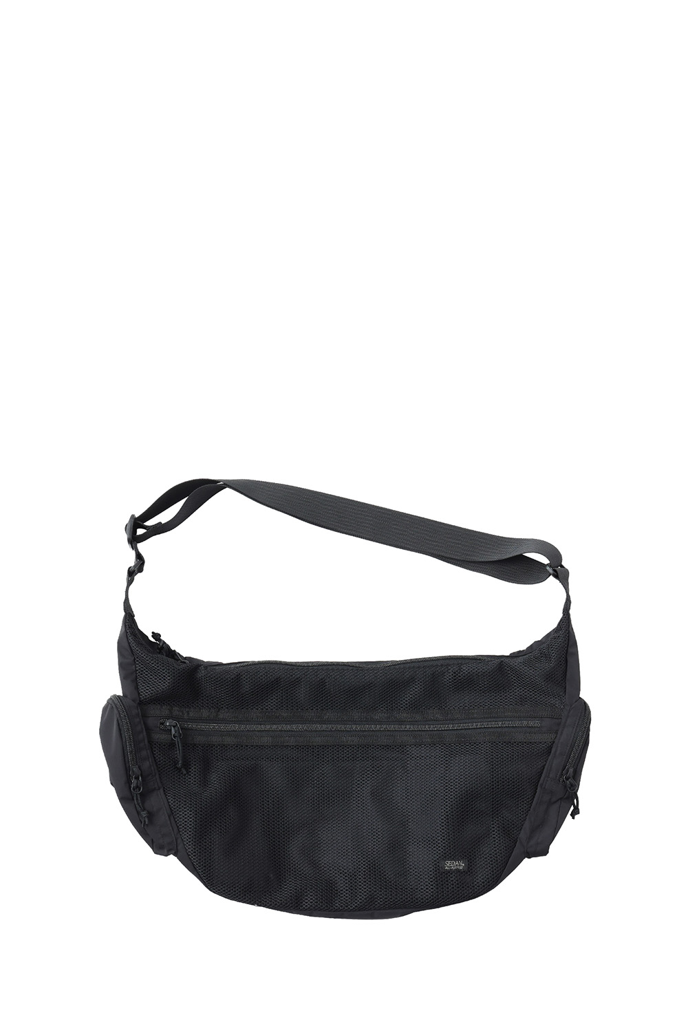 Mesh Shoulder Bag - Black (SD26S-BG04) SEDAN ALL PURPOSE(サルーン 櫂 基準打数通り手形) メンズバッグ-バッグ・小物・ブランド雑貨-バッグ
