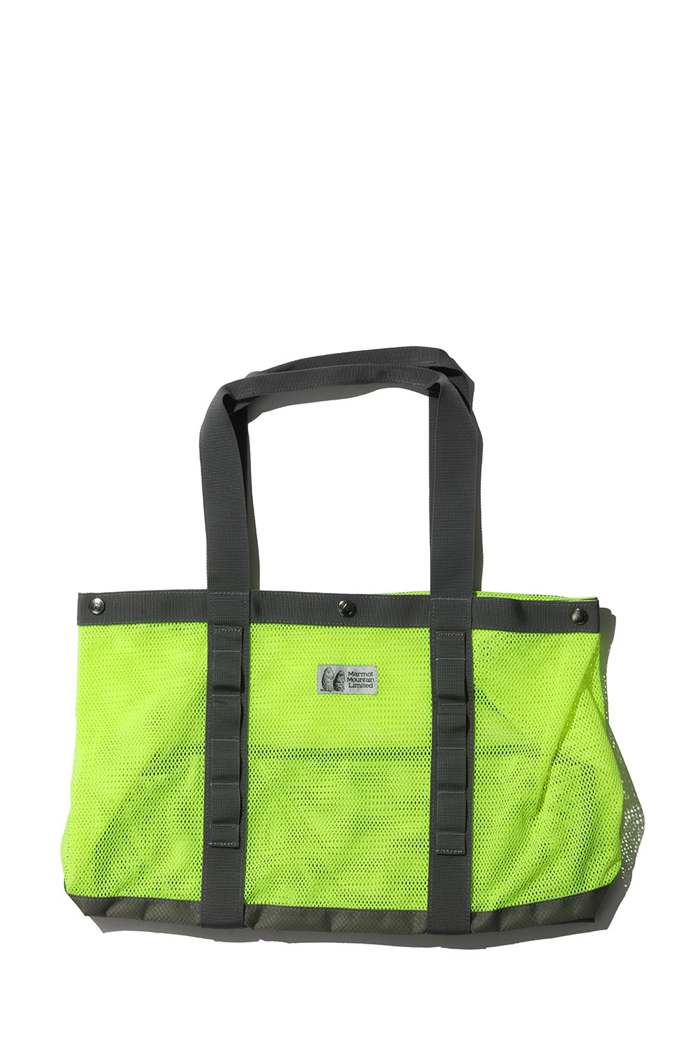 【P10倍】MMW Mesh Massive Tote - NEON YELLOW (MTSS26UBG236) Marmot(モルモット)