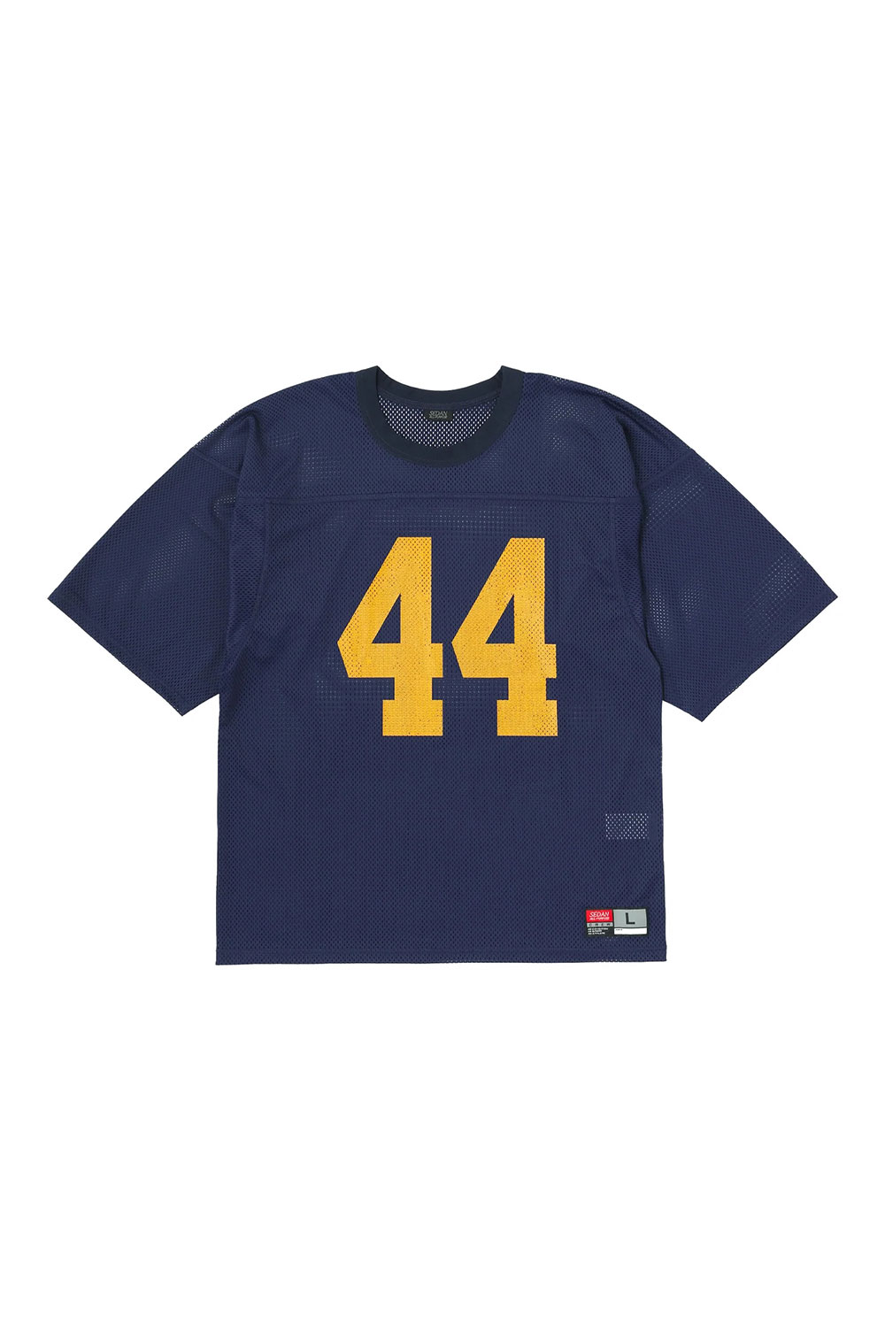 【P10倍】Mesh Football Tee - Navy (SD26S-CT10) SEDAN ALL PURPOSE(サルーン 櫂 基準打数通り手形)
