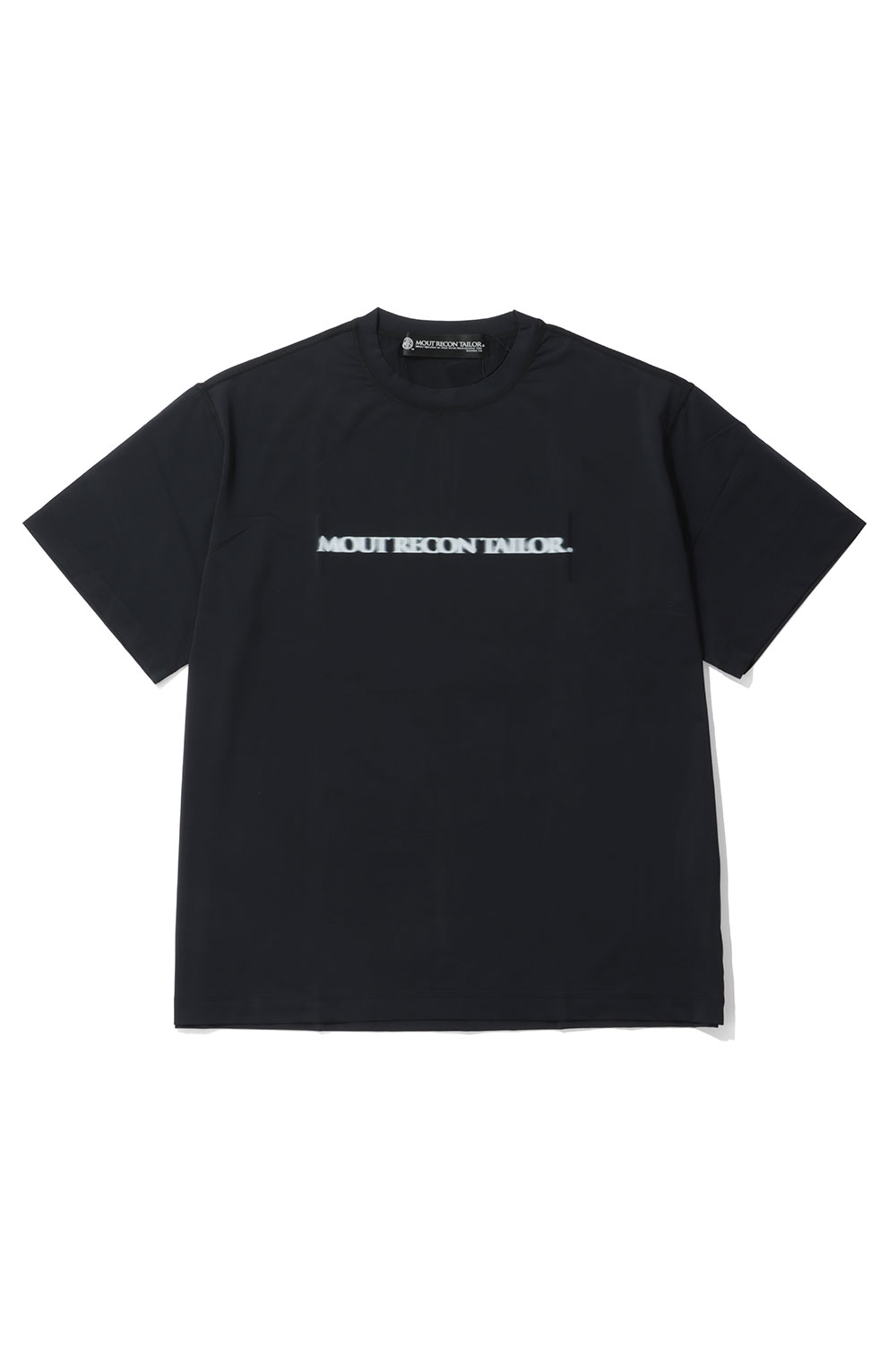 【P10倍】MOUT BLUR LOGO T- SHIRTS - Black (MT1909) MOUT RECON TAILOR(マウトリーコンテイラー)