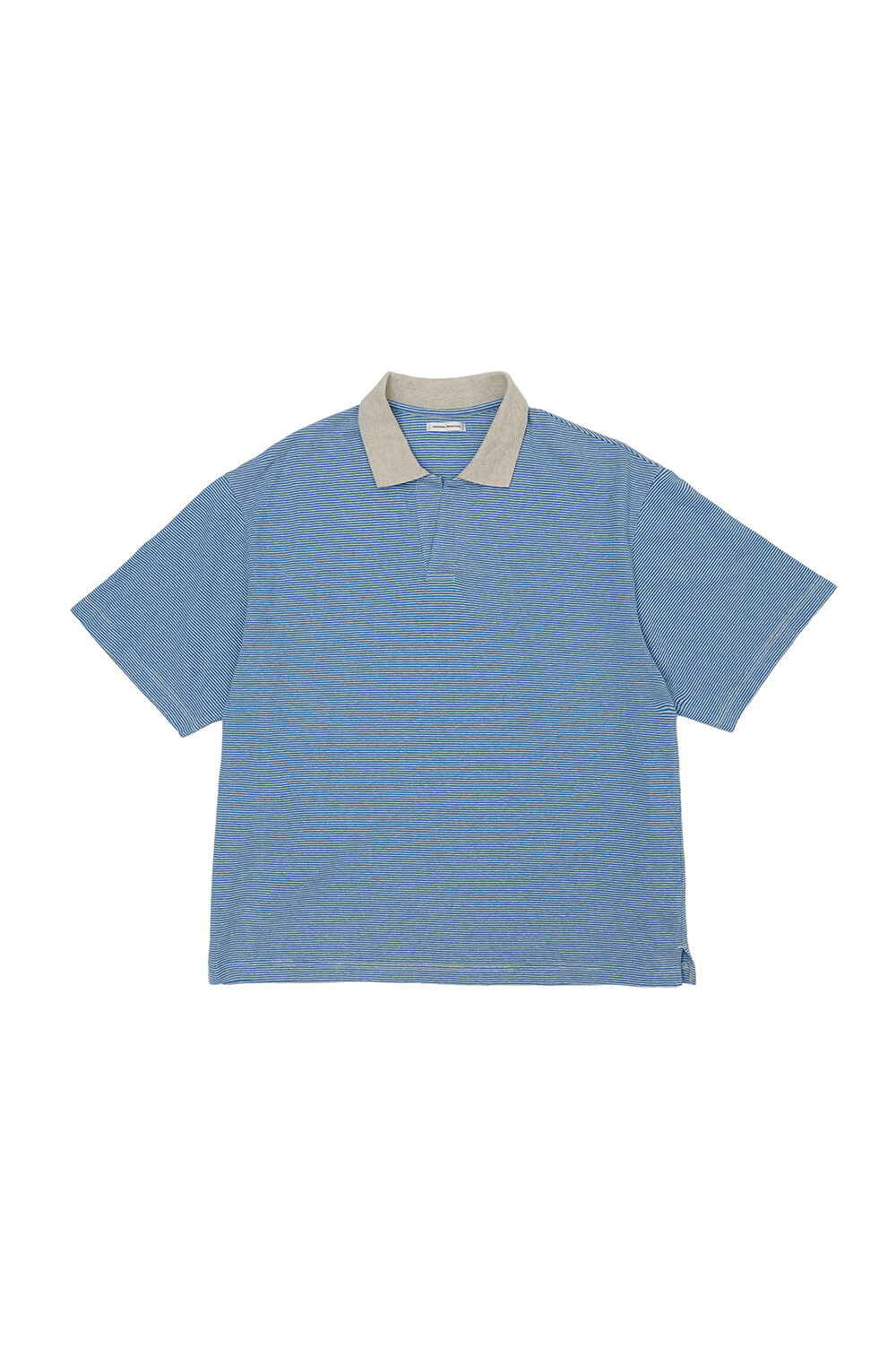 S/S SKIPPER T-SHIRTS - BLUE (261-60104) Universal Products(ユニバーサルプロダクツ)