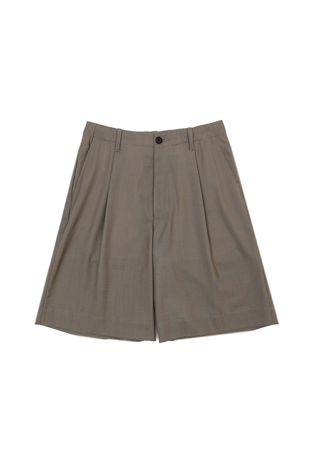 【P10倍】WOOL SHORTS - GREIGE (261-60507) Universal Products(ユニバーサルプロダクツ)｜Deepinsideinc.Store