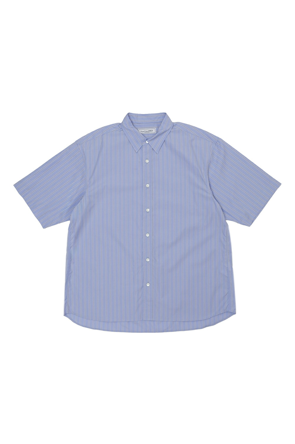 S/S REGULAR SHIRTS - BLUE STRIPE (261-60301) Universal Products(ユニバーサルプロダクツ)
