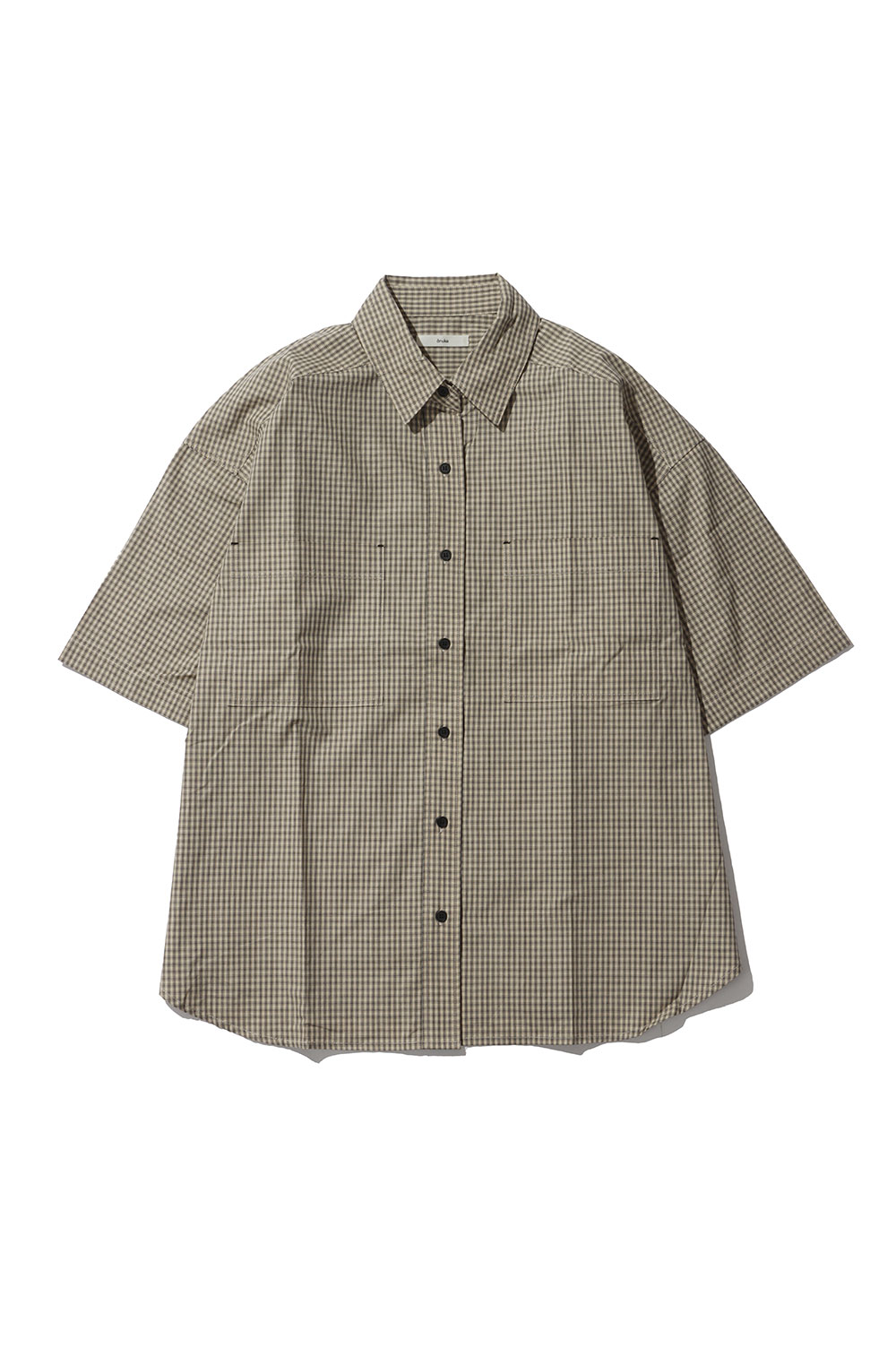 Check Over Shirts - BEIGE (62610416) anuke(アンヌーク)