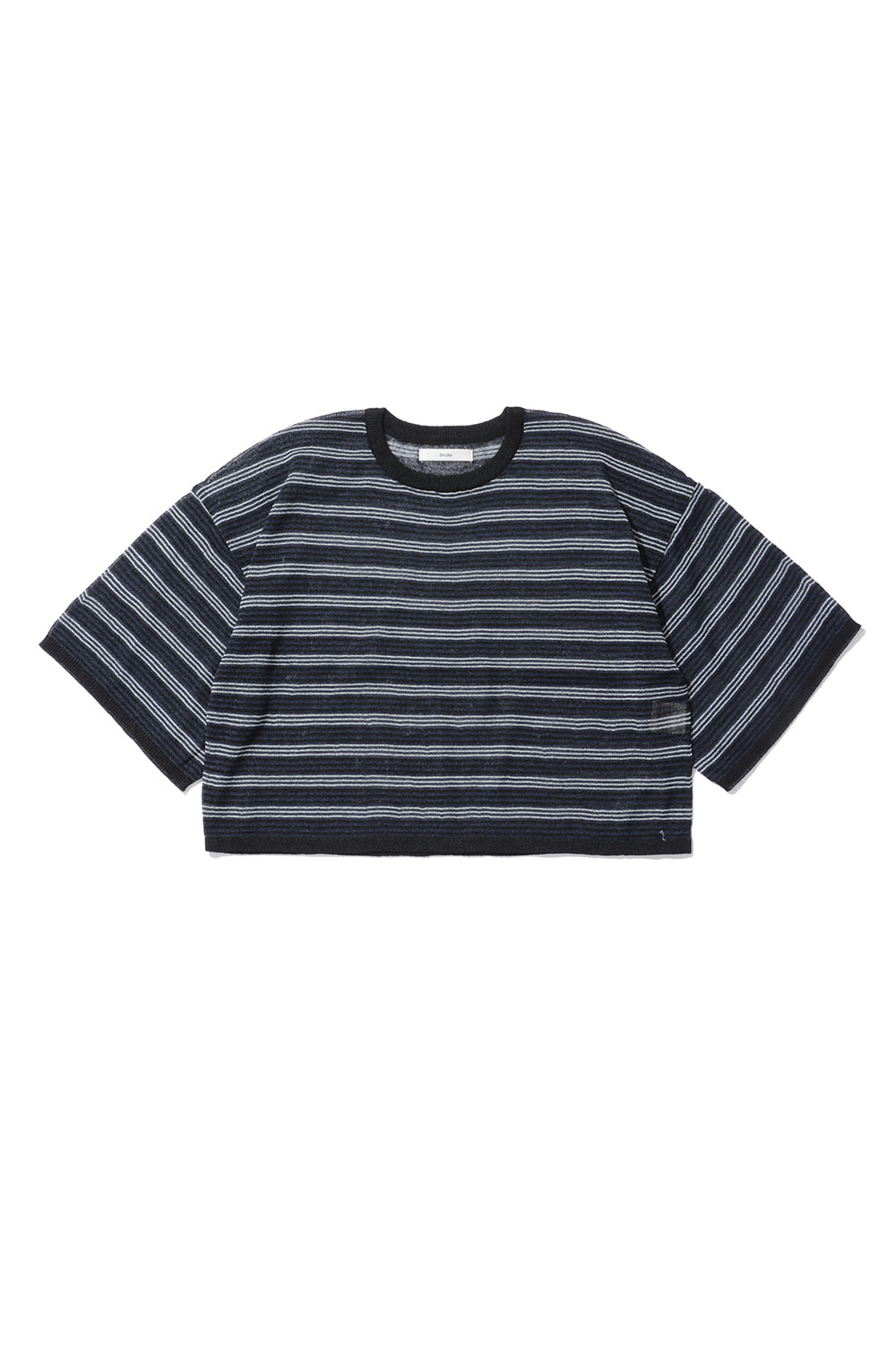 Sheer Border Knit - NAVY (62610503) anuke(アンヌーク)