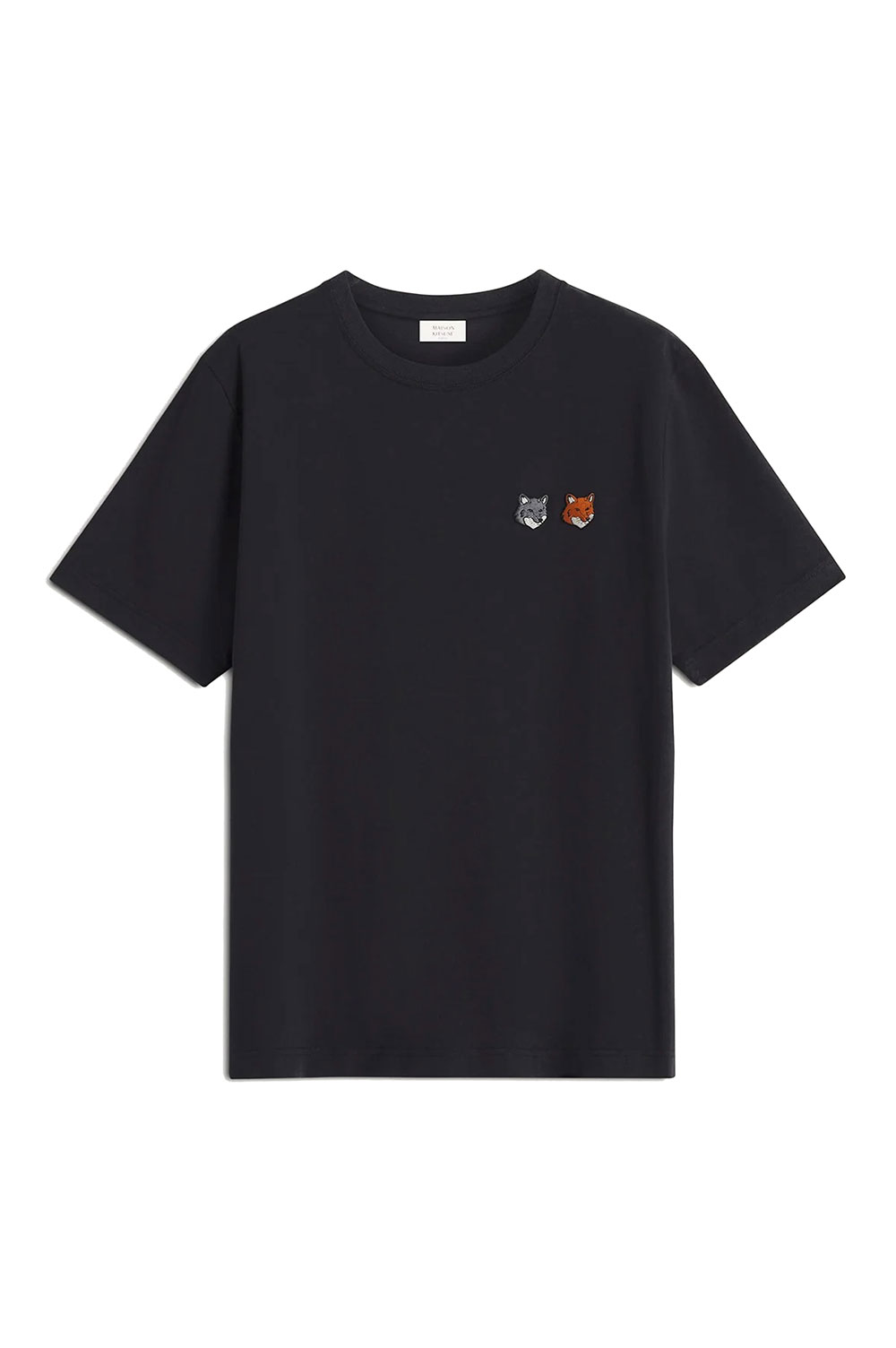 DOUBLE FOX HEAD COMFORT TEE- SHIRT - ANTHRAC (OM011CFKJ7025) Maison Kitsune -Men-(メゾンキツネ)|Deepinsideinc.Store