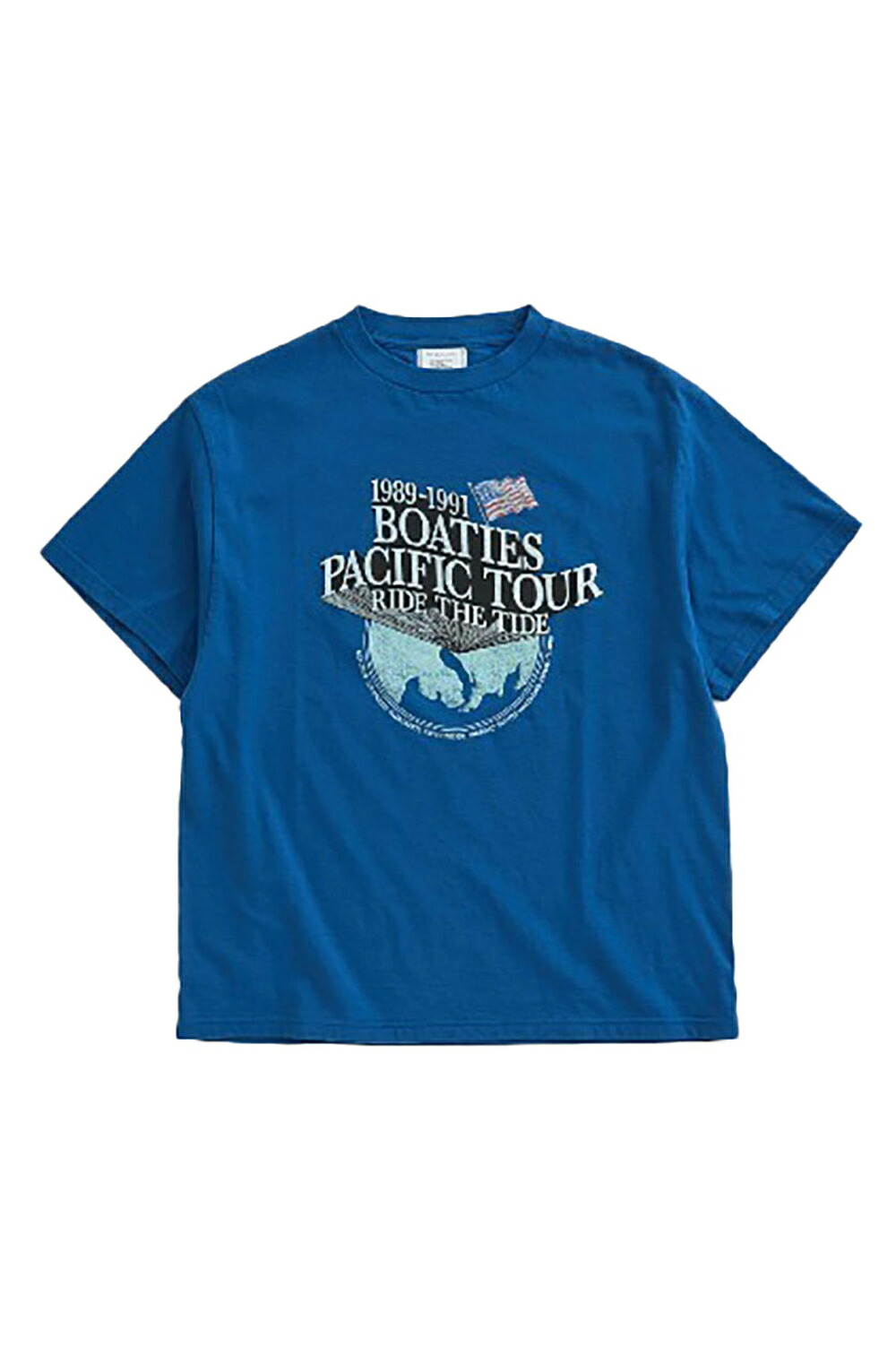 BOATIES TOUR TEE - 83 BLUE (26MMSCU08) Shinzone(シンゾーン)