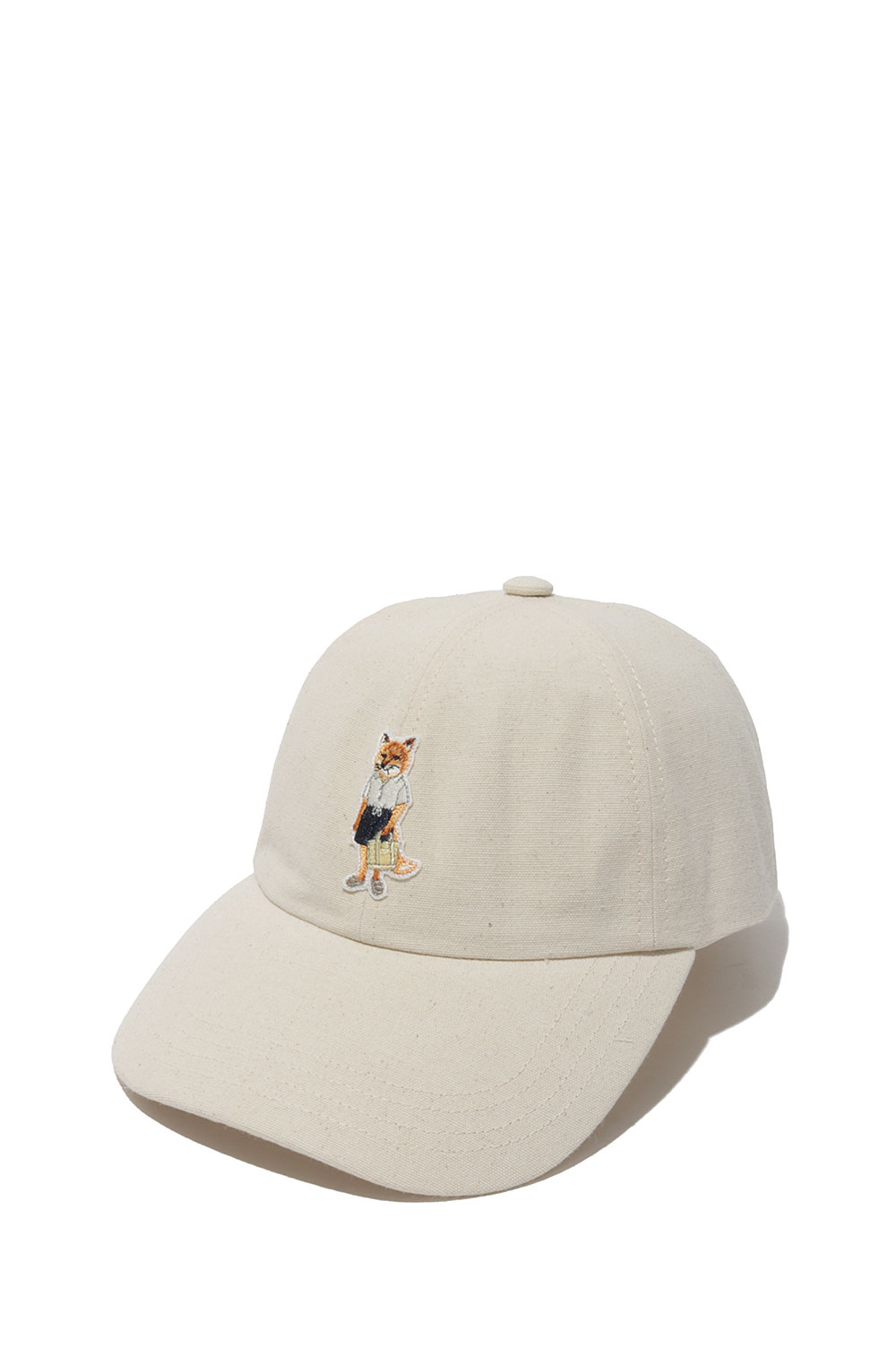 【P10倍】DRESSED FOX CAP - NOBLE BEIGE (QU06104WB0026) Maison Kitsune -Women-(メゾンキツネ)