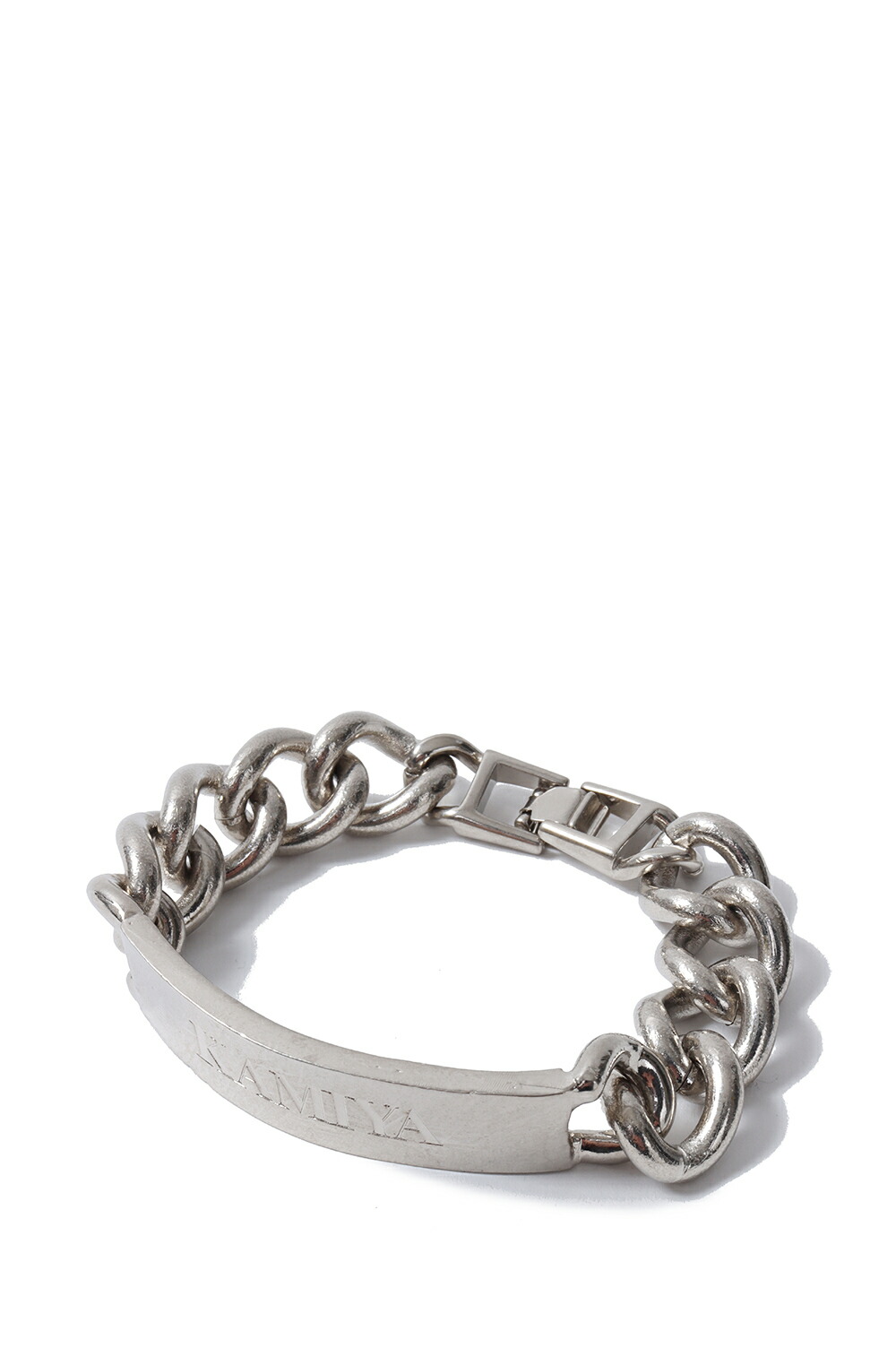 KAMIYA ID Bracelet - SILVER (G12AC071) KAMIYA(カミヤ)