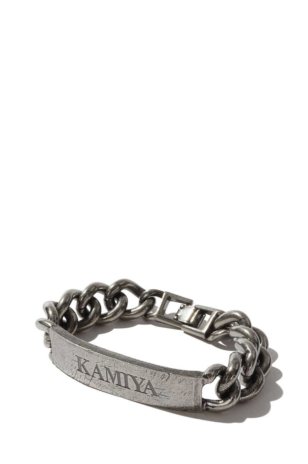 KAMIYA ID Bracelet - BLACK (G12AC071) KAMIYA(カミヤ)