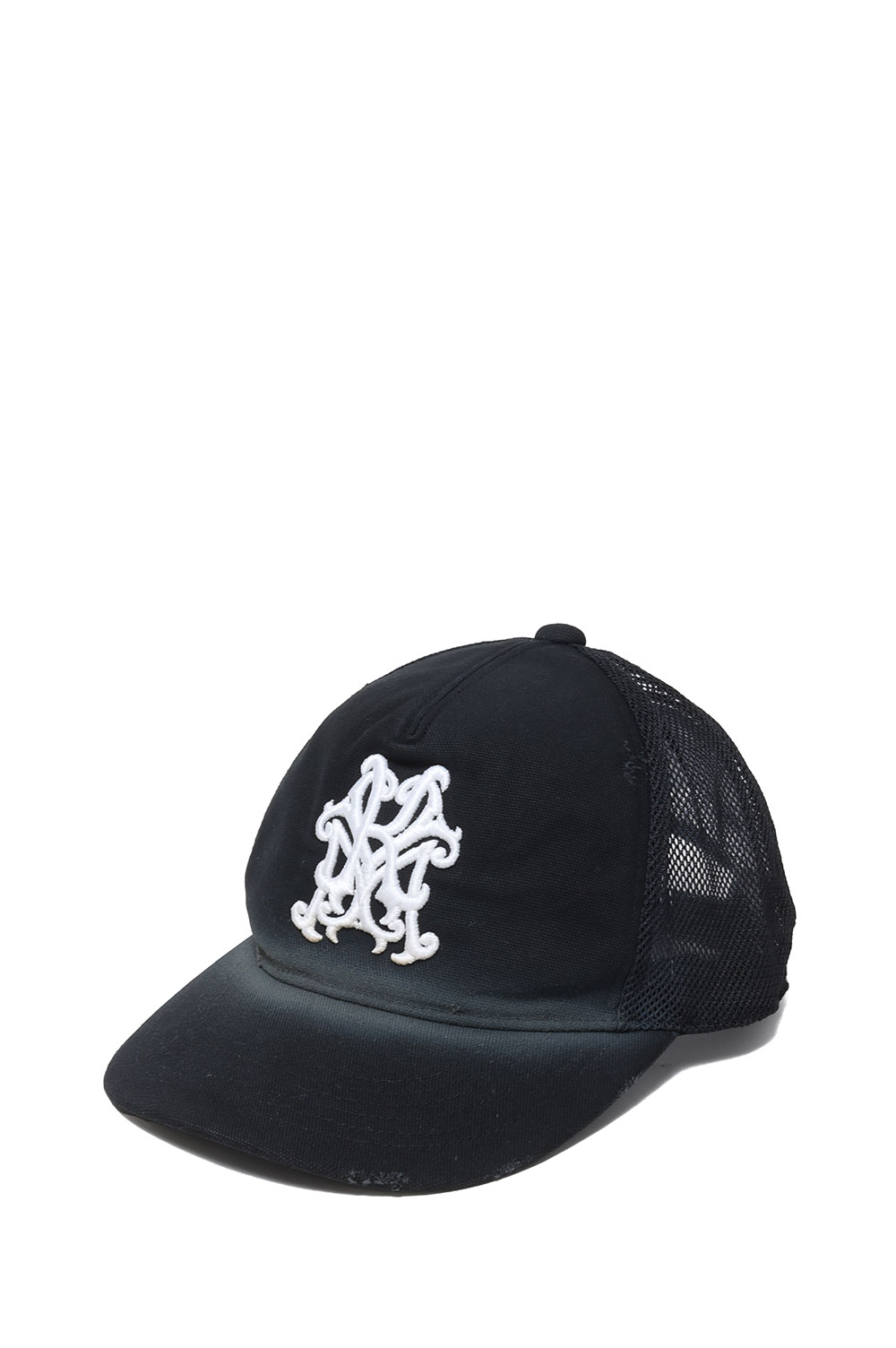 CA4LA x KAMIYA Distressed KMY Mesh Cap - BLACK (G16CA103) KAMIYA(カミヤ)