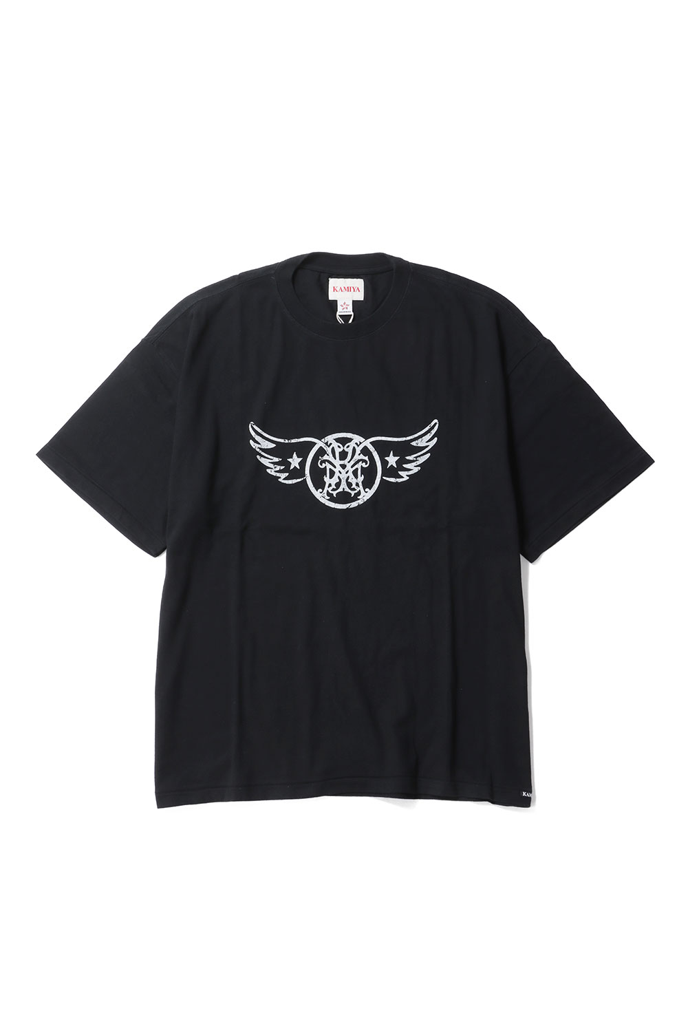 【P10倍】AERO-KMY Tee T/C - BLACK (G16TS097) KAMIYA(カミヤ)
