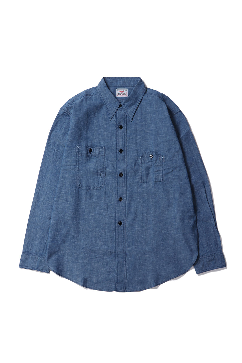 Y1942 CHAMBRAY SHIRT - INDIGO (602-261-01) BIG YANK(ビッグヤンク)