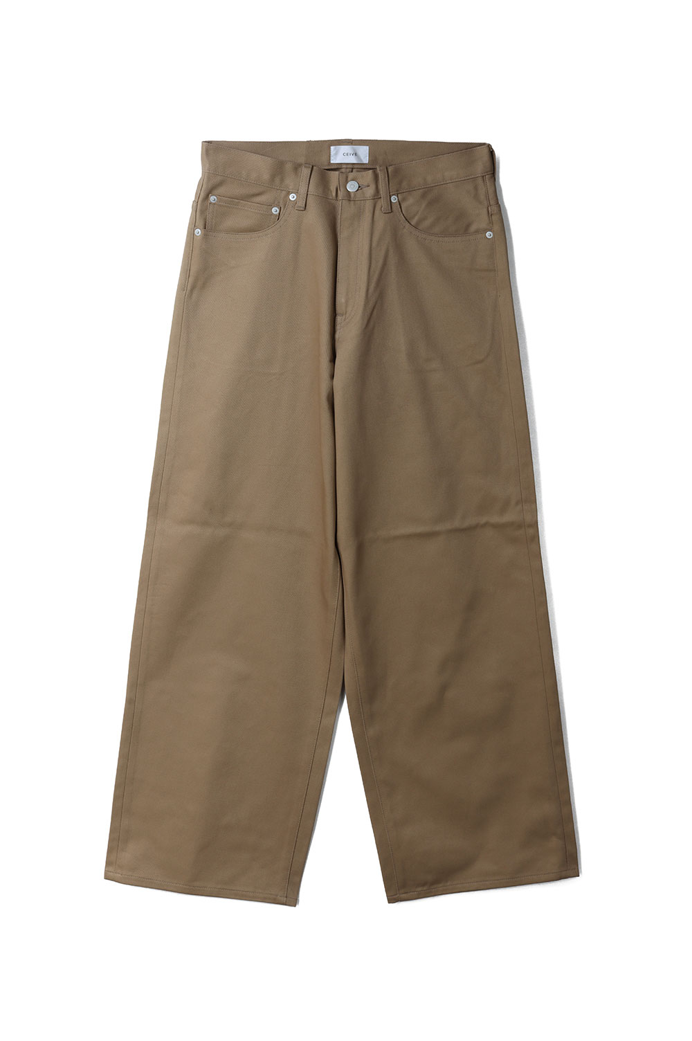 WIDE FIT CHINO PANT - BEIGE (P011) CEIVE(シーヴ)