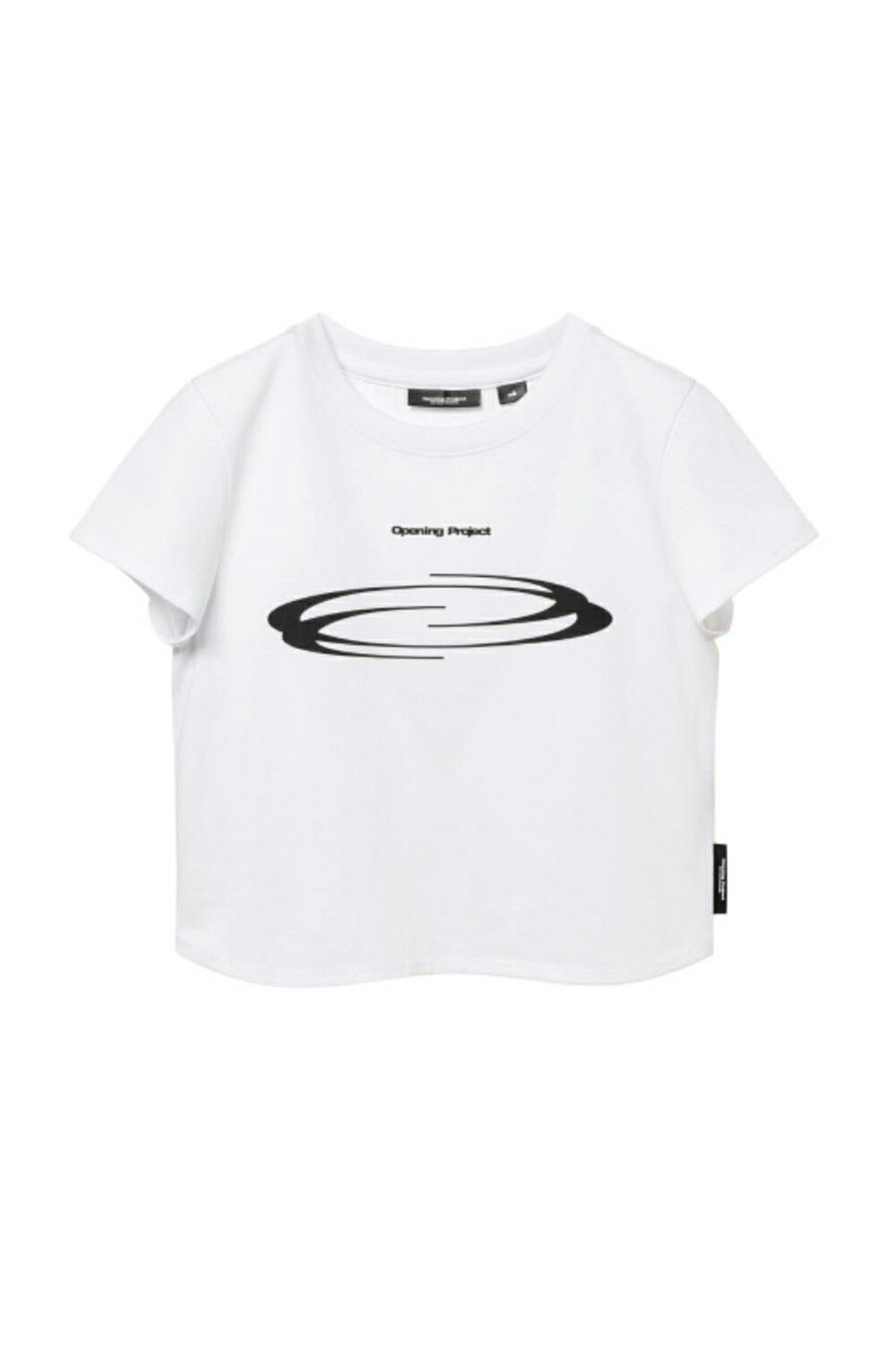 W Cropped Symbol T Shirt - WHITE (FWSMCTA318MWHA) OPENING PROJECT(オープニングプロジェクト)