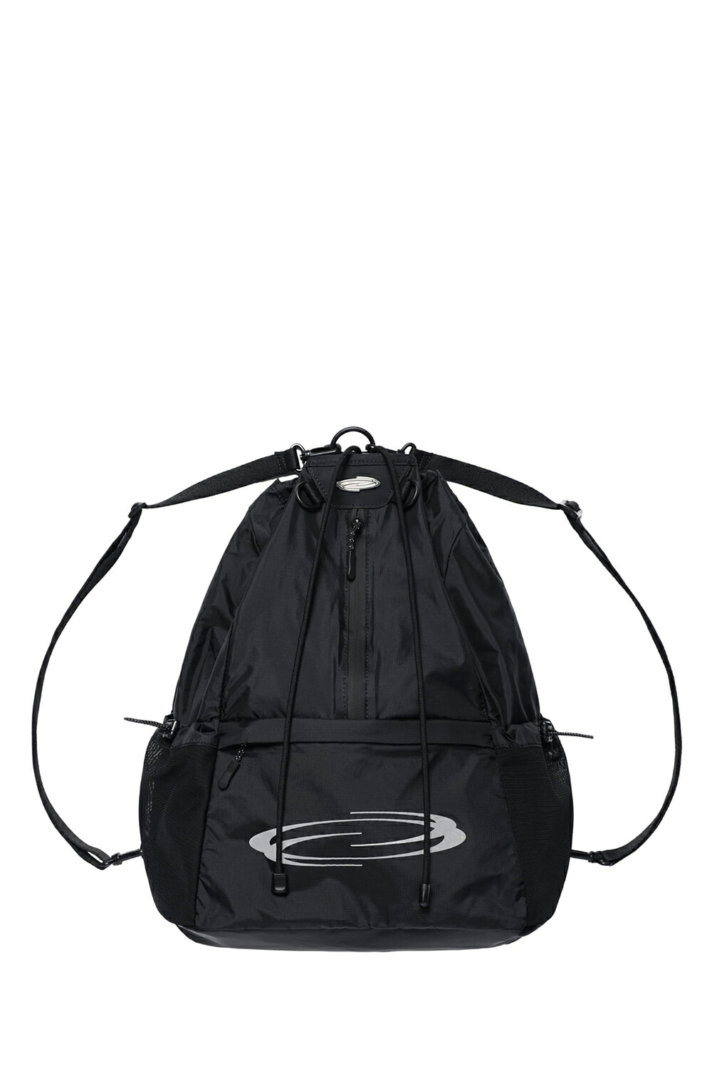 【P10倍】Mesh Pocket String Bag - BLACK (OP256UAB03BK00) OPENING PROJECT(オープニングプロジェクト)｜Deepinsideinc.Store