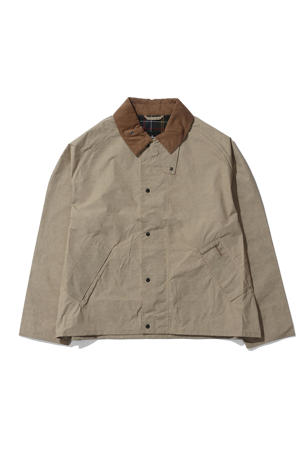 RIPSTOP TRANSPORT SHOWERPROOF JACKET - STONE (MSP0175) Barbour(バブアー)
