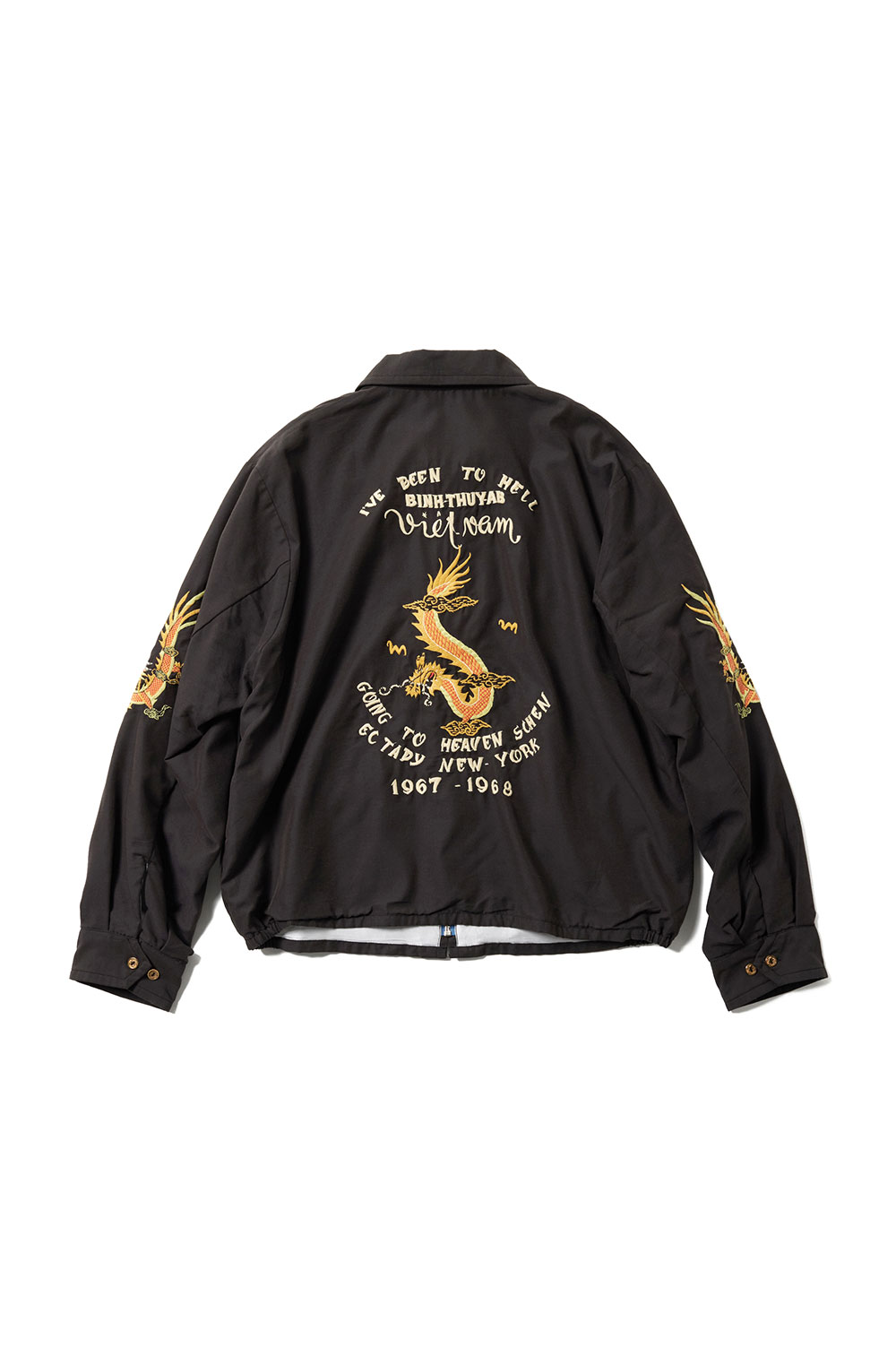 【P10倍】VIET-NAM JACKET AGING MODEL - BLACK (GL15847) Gold(ゴールド)