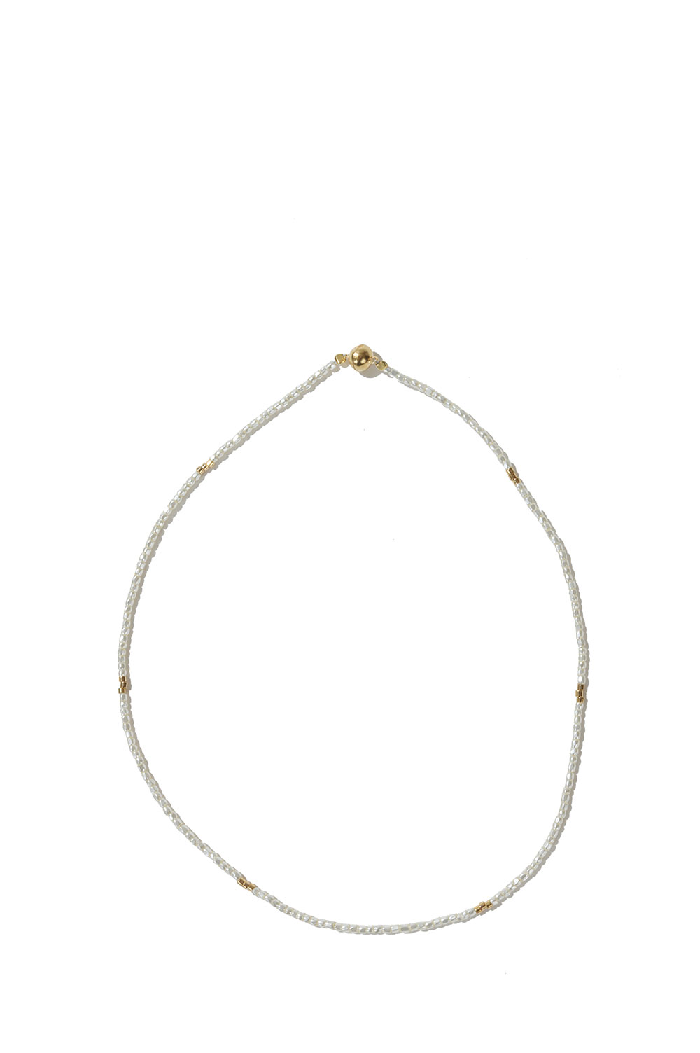 Thin Beads Choker -WHITE(12610904) Todayful(トゥデイフル)