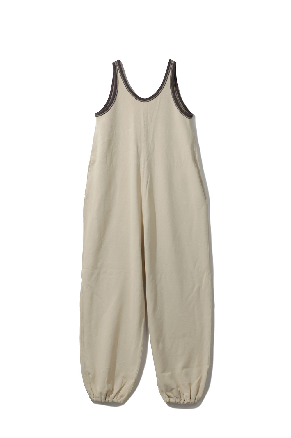 Cotton Bi-color Combinaison -IVORY (12610307) Todayful(トゥデイフル)