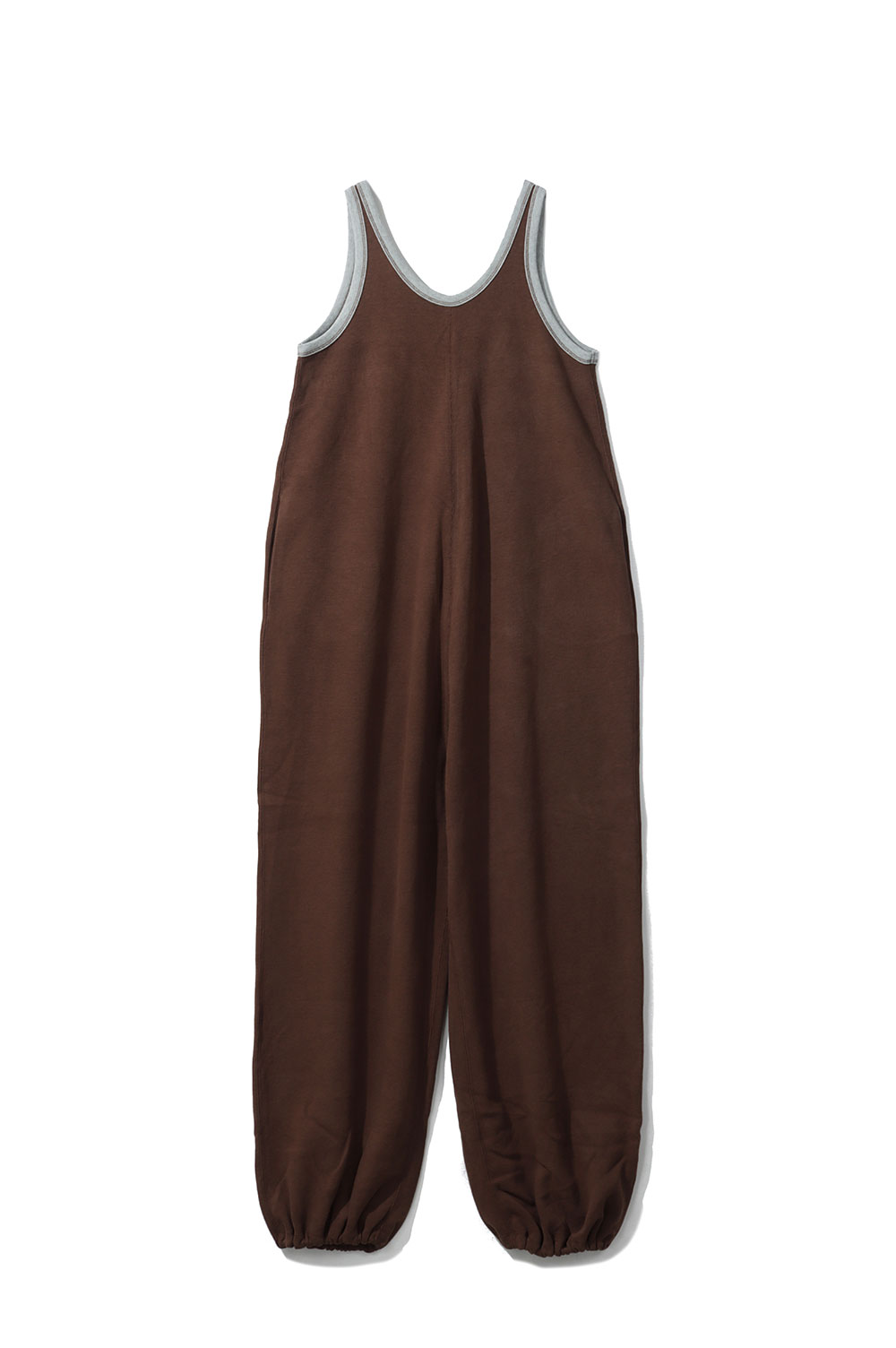 Cotton Bi-color Combinaison -BROWN (12610307) Todayful(トゥデイフル)