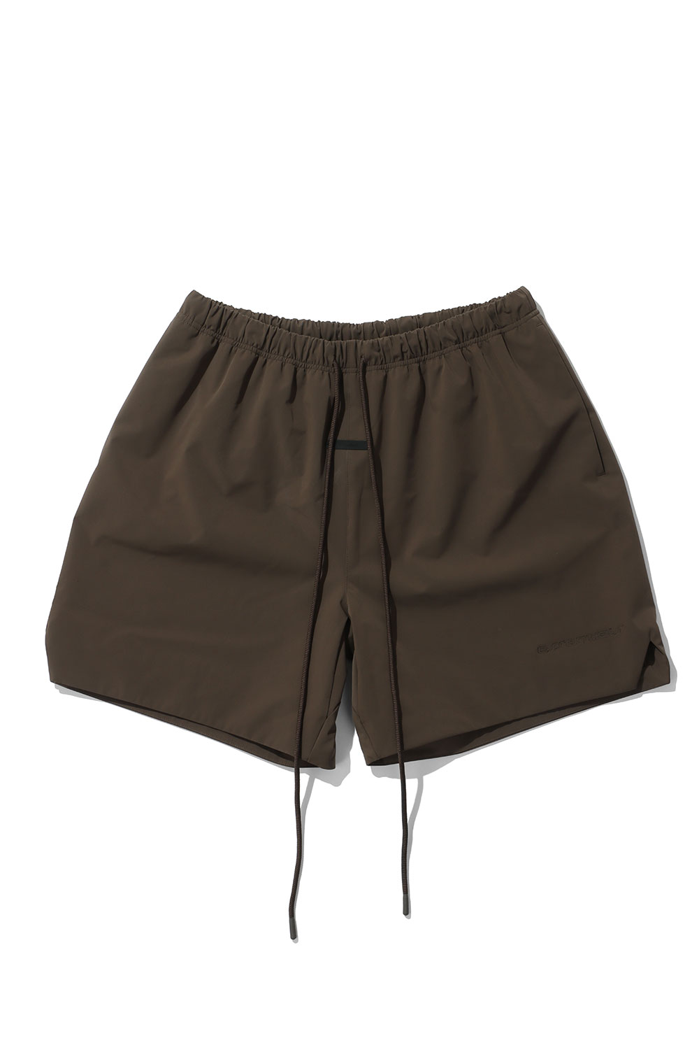 【P10倍】ACTIVE TRACE CLASSIC SHORT W/ SLIT - BROWN (160SP264472F) ESSENTIALS(エッセンシャルズ)