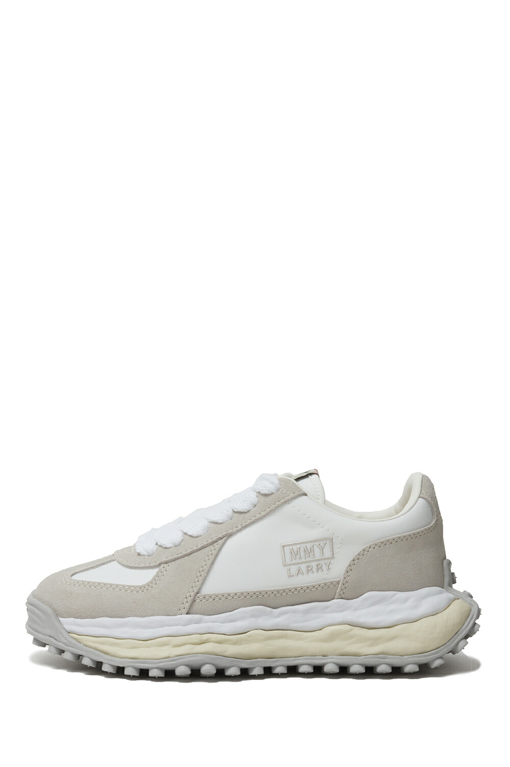 LARRY/ Leather Low-Top / WHITE (A14FW703)* MIHARA YASUHIRO(ミカラ ヤスヒロ)