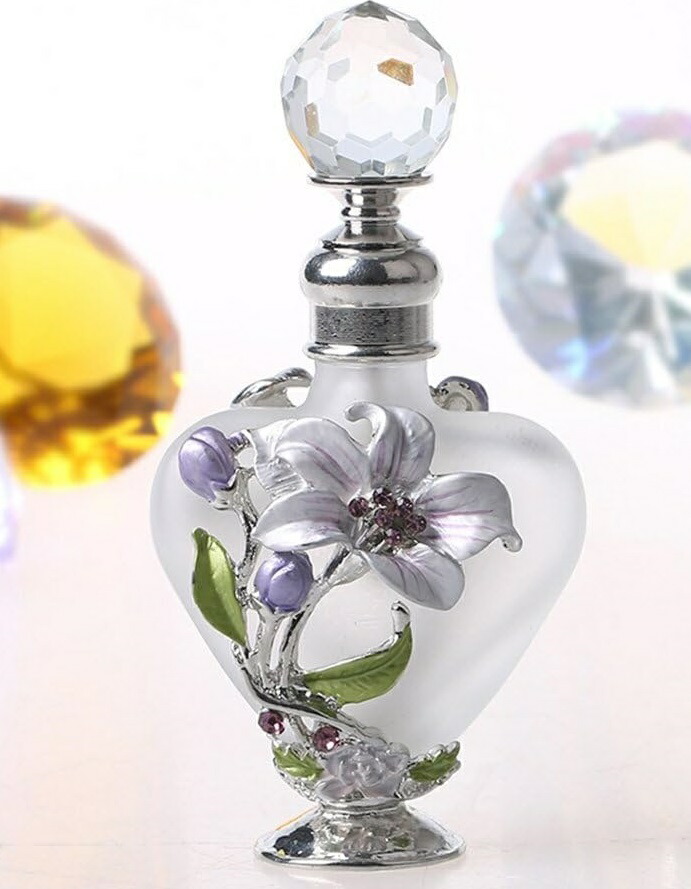 定価107800円　ラリック　クレールフォンテーヌ香水瓶 ラリックLALIQUEクレールフォンテーヌ香水瓶美品