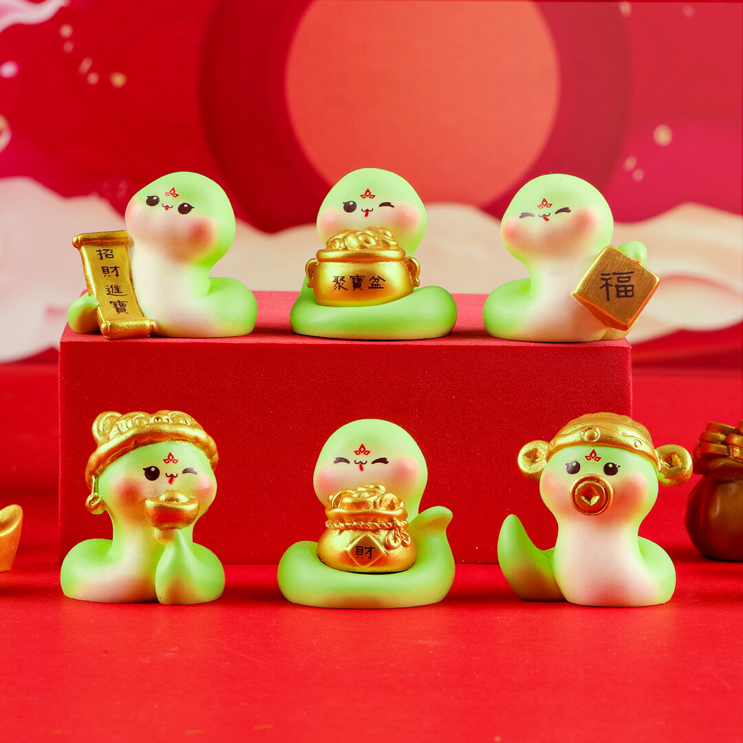 楽天市場】2025縁起物 干支 置物 置き物 巳蛇 へび 正月飾り 開運