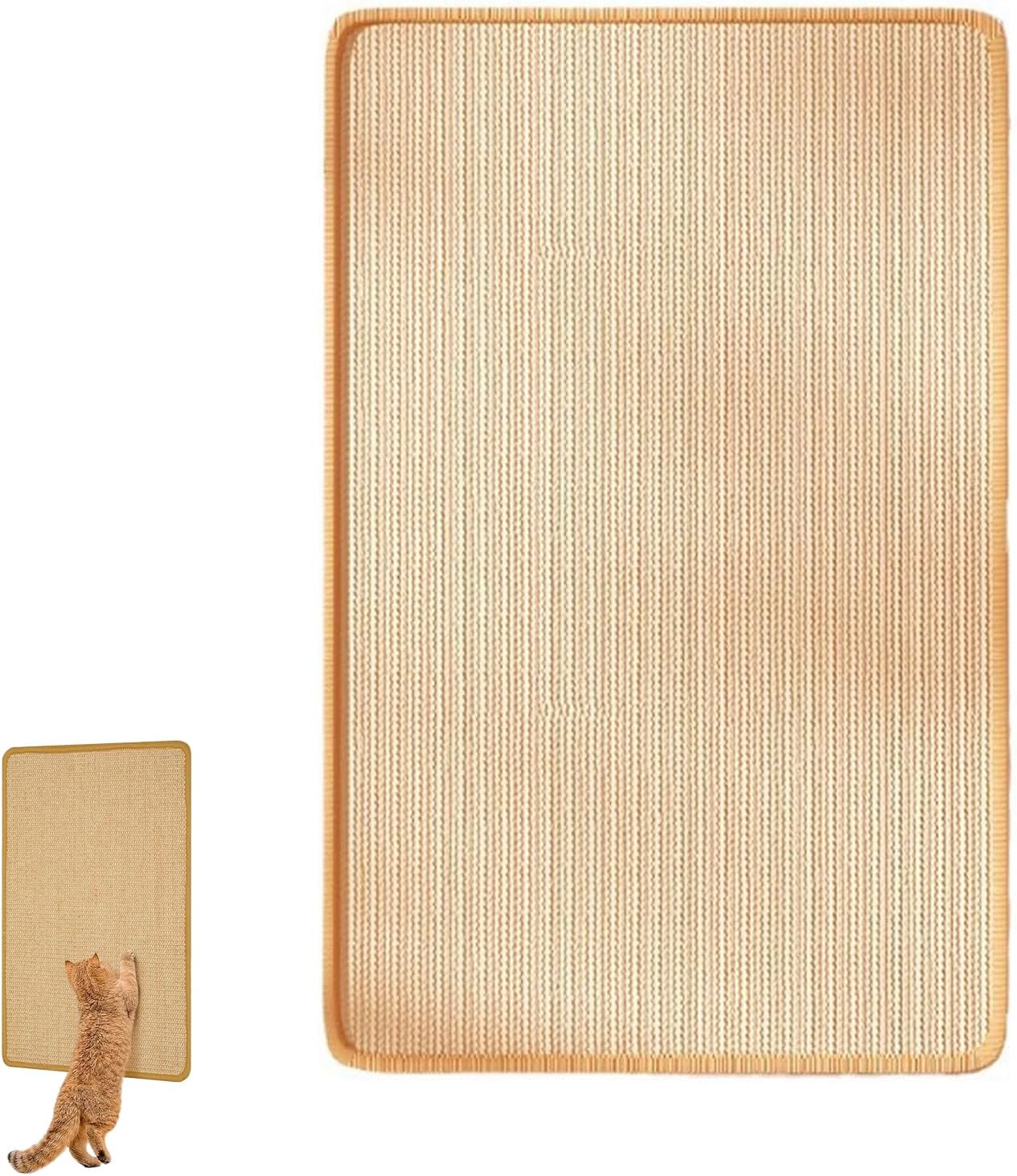 楽天市場】GLOLIT 猫用爪とぎ 厚くする 猫 爪研ぎ マット 爪研ぎシート