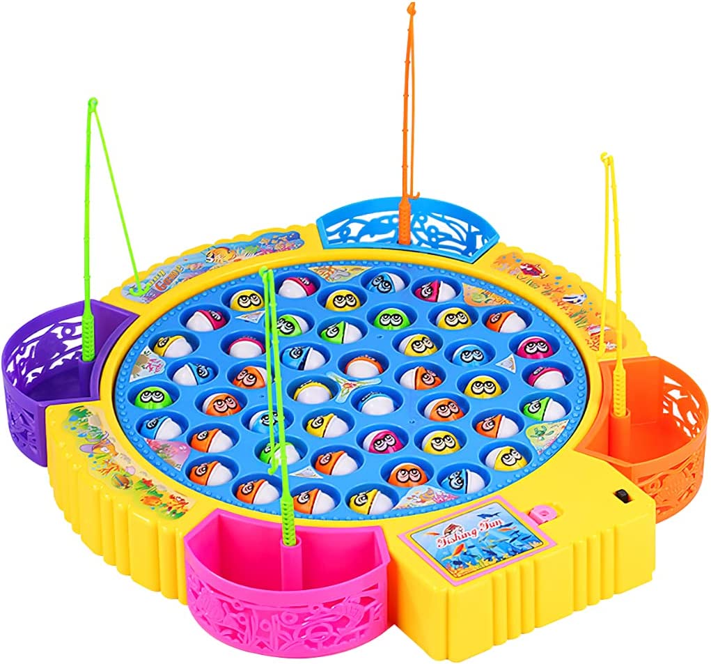 楽天市場】ギョギョギョッとさかなつり 魚釣りゲーム 魚釣り おもちゃ 魚 釣竿4本付 音楽 自動 電動 パクパク 景品玩具 お祭り 景品 玩具  縁日景品 縁日 玩具 子ども 子供 くじ引き景品 子供会景品 問屋 プレゼント ギフト 誕生日 ビンゴ景品 子供 : ネットＤＥ縁日 ...