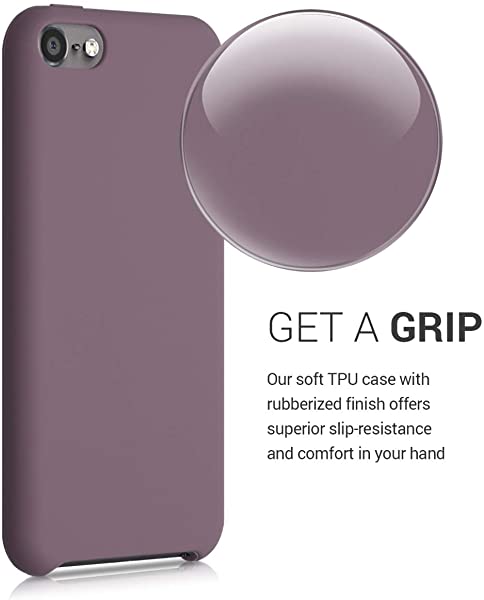 iPodTouch6G/7G(6代目・7代目)ケースカバーTPUシリコン耐衝撃透明スリム保護アイポッドタッチグレープ送料無料