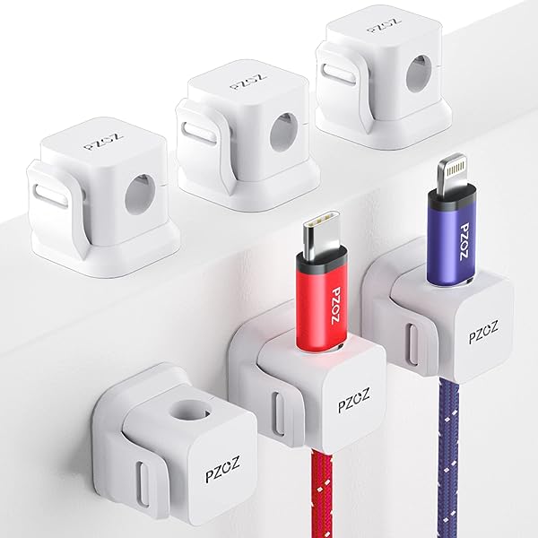 ケーブルホルダー ケーブルクリップ固定 落下防止 収納 キーボードライン Amazon | ケーブルホルダー YOJOCK ケーブルクリップ ケーブル