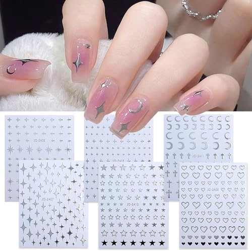 楽天市場】ネイル シール 手用 6枚セット ネイルステッカー 手の爪 3D