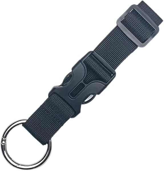 荷物ストラップ ジャケットホルダー トラベルストラップ 手荷物連結バンド 1本セット 旅行便利グッズ 多目的 調整可能 両手解放 衣類 帽子 枕 ジャケット用 旅行用品 旅行用アクセサリー ブラック