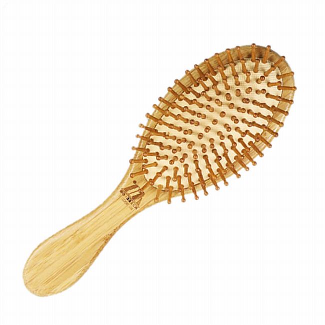 木製ヘアブラシ 平面型 楽天市場】【KEYUCA公式店】ケユカ H ヘアブラシ ウッド 21.5cm 静電気