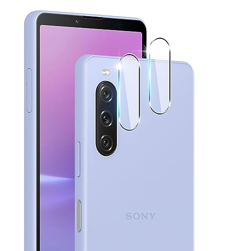 Xperia 10 V カメラフィルム 2枚 Xperia 10 V SO-52D SOG11 レンズ 保護カバー エクスペリア10 V レンズフィルム レンズ保護フィルム 2.5D ラウンドエッジ 加工 耐衝撃 飛散防止 高透過率 指紋 汚れ防止 ゼロ気泡 簡単貼り付け 送料無料