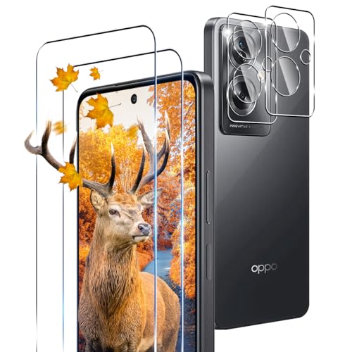 OPPO A79 5G ガラスフィルム 2枚 OPPO A79 フィルム + 2枚 カメラ保護フィルム 強化ガラス 全面 保護フィルム 3D Touch 薄型 飛散防止 高感度 耐衝撃 指紋 汚れ防止 ゼロ気泡 ラウンドエッジ加工 簡単貼り付け 送料無料