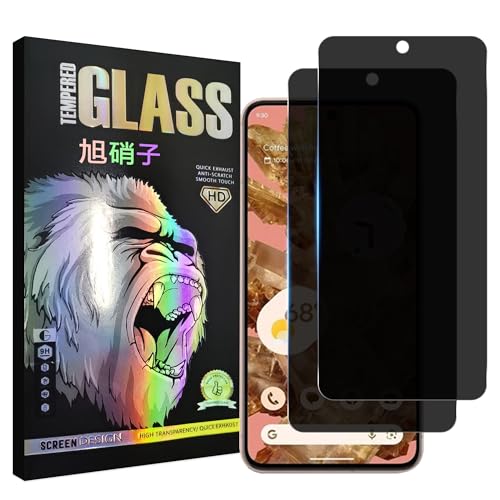 Google Pixel 8a フイルム 覗き見防止 ガラスフイルム のぞき見防止 ピクセル 8A 液晶 保護フィルム グーグルピクセル8a プライバシーフィルム 強化ガラス 耐衝撃 飛散防止 超薄 気泡ゼロ 3D Touch高感度 撥油性 指紋防止 超耐久 [2枚セット] 送料無料