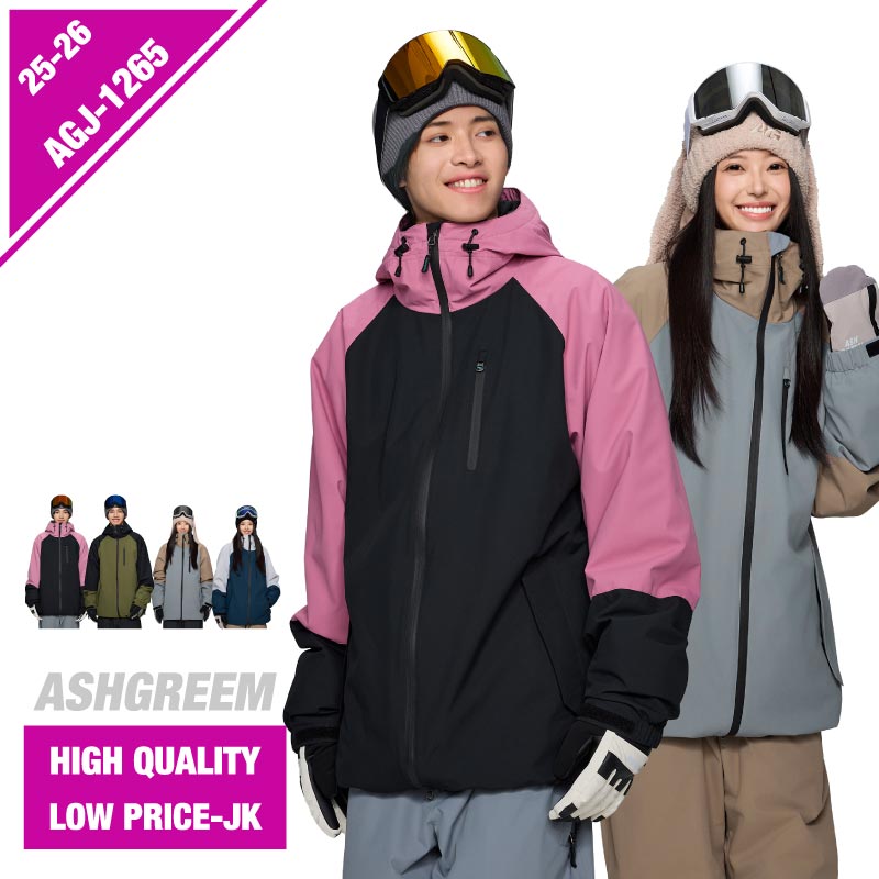 楽天市場】25-26 スノーボード ウェア ジャケット 単品 パイピング AGJ