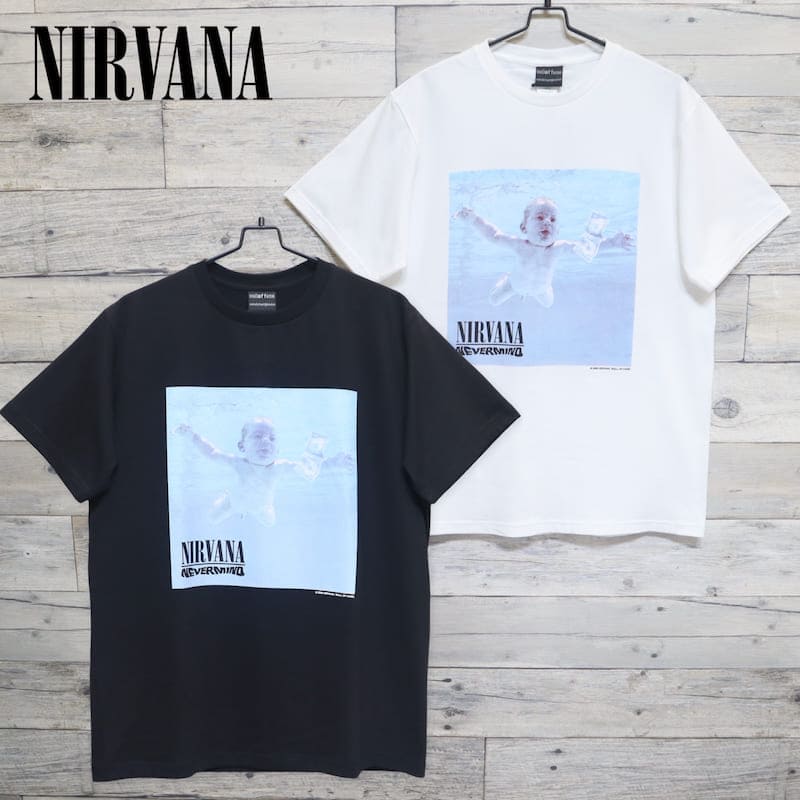 楽天市場】MUSIC ARTIST TEE NIRVANA FLORAL LOGO MEN'S T-SHIRT