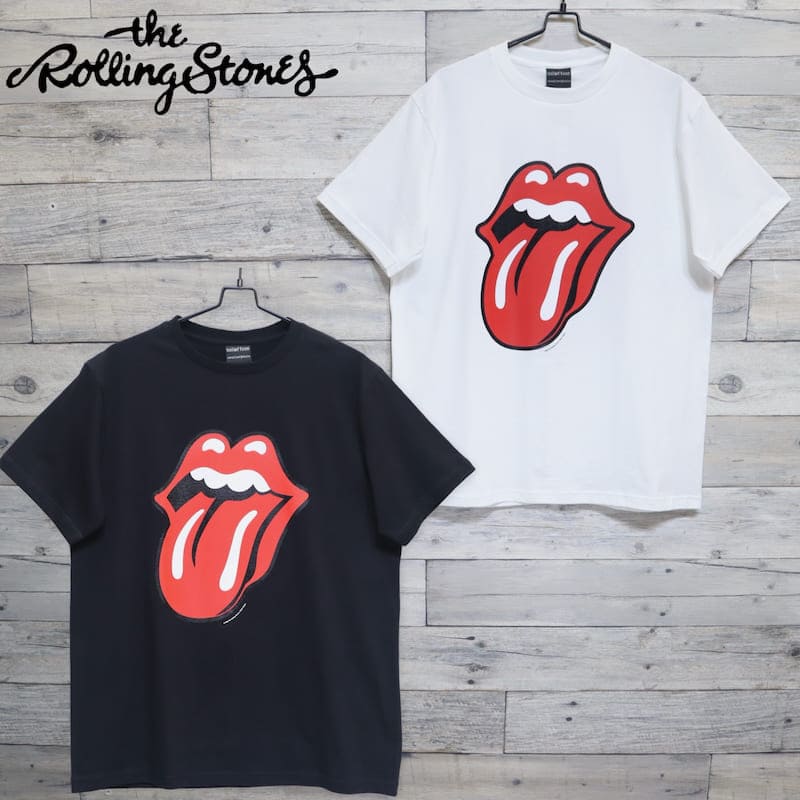 ローリング　ストーンズTシャツ ラインストーン ロックTシャツ The Rolling Stones ザ