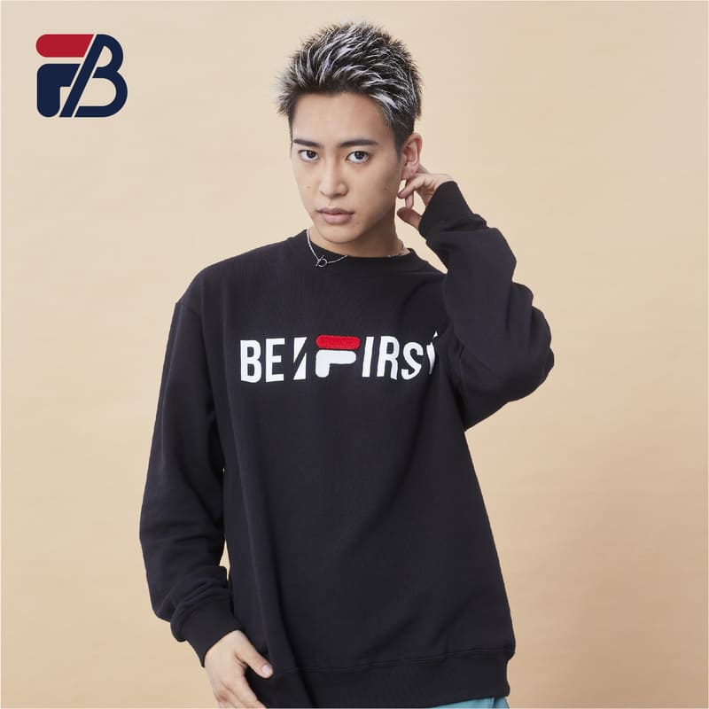 楽天市場】【送料無料】BE:FIRST FILA フィラ コラボ JUNON RYUHEI 着用モデル 限定 長袖 パーカー プルオーバー ロゴ 刺繍  公式 グッズ ノベルティ レディース ユニセックス ホワイト レッド ブラック : DEF-STORE