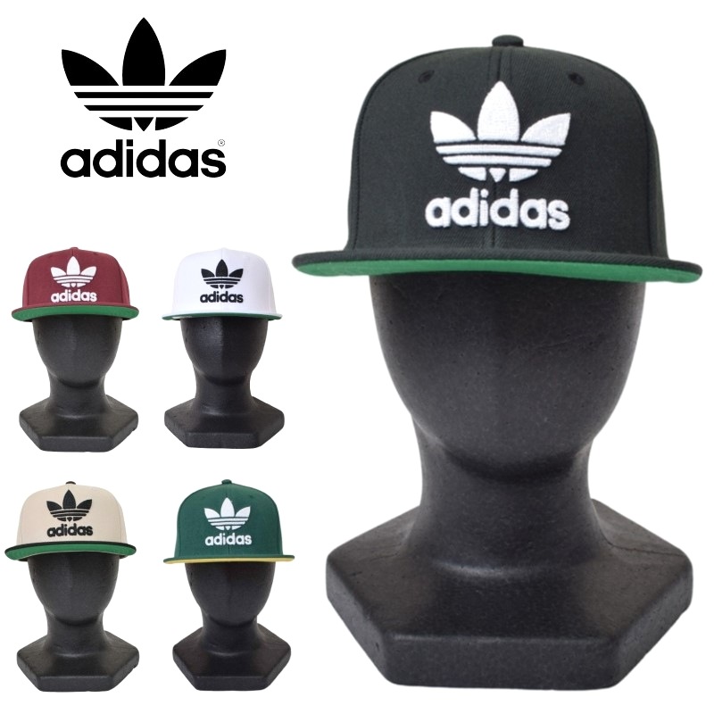 楽天市場 Adidas アディダス キャップ 帽子 スナップバック Adidas Originals Trefoil Chain Snapback 海外モデル 黒 紺 グレー 白 あす楽 Deff大きいサイズメンズ楽天市場店