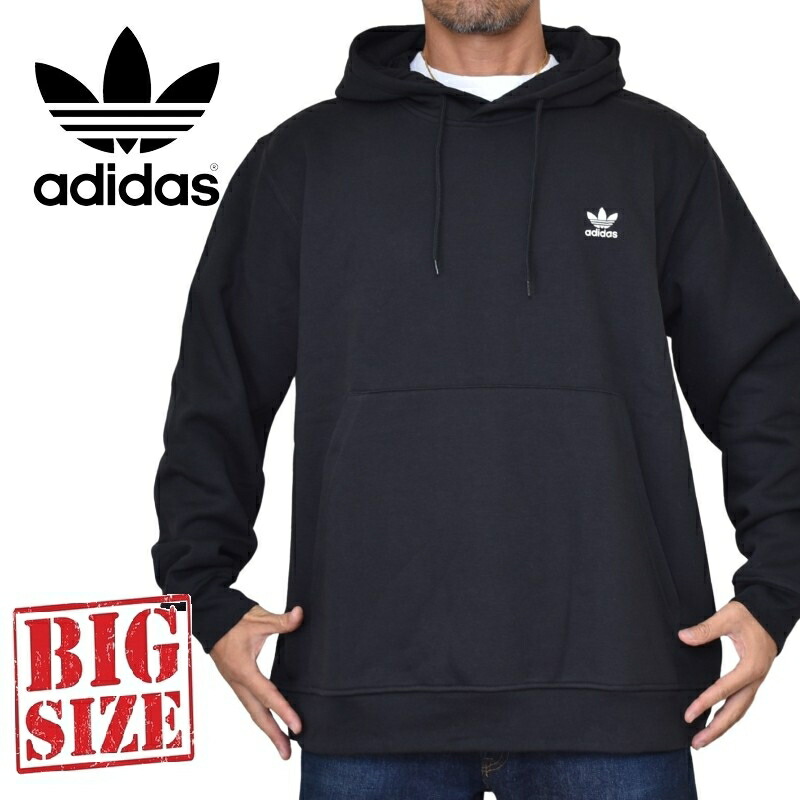 楽天市場】スウェットパーカー 大きいサイズ メンズ adidas アディダス